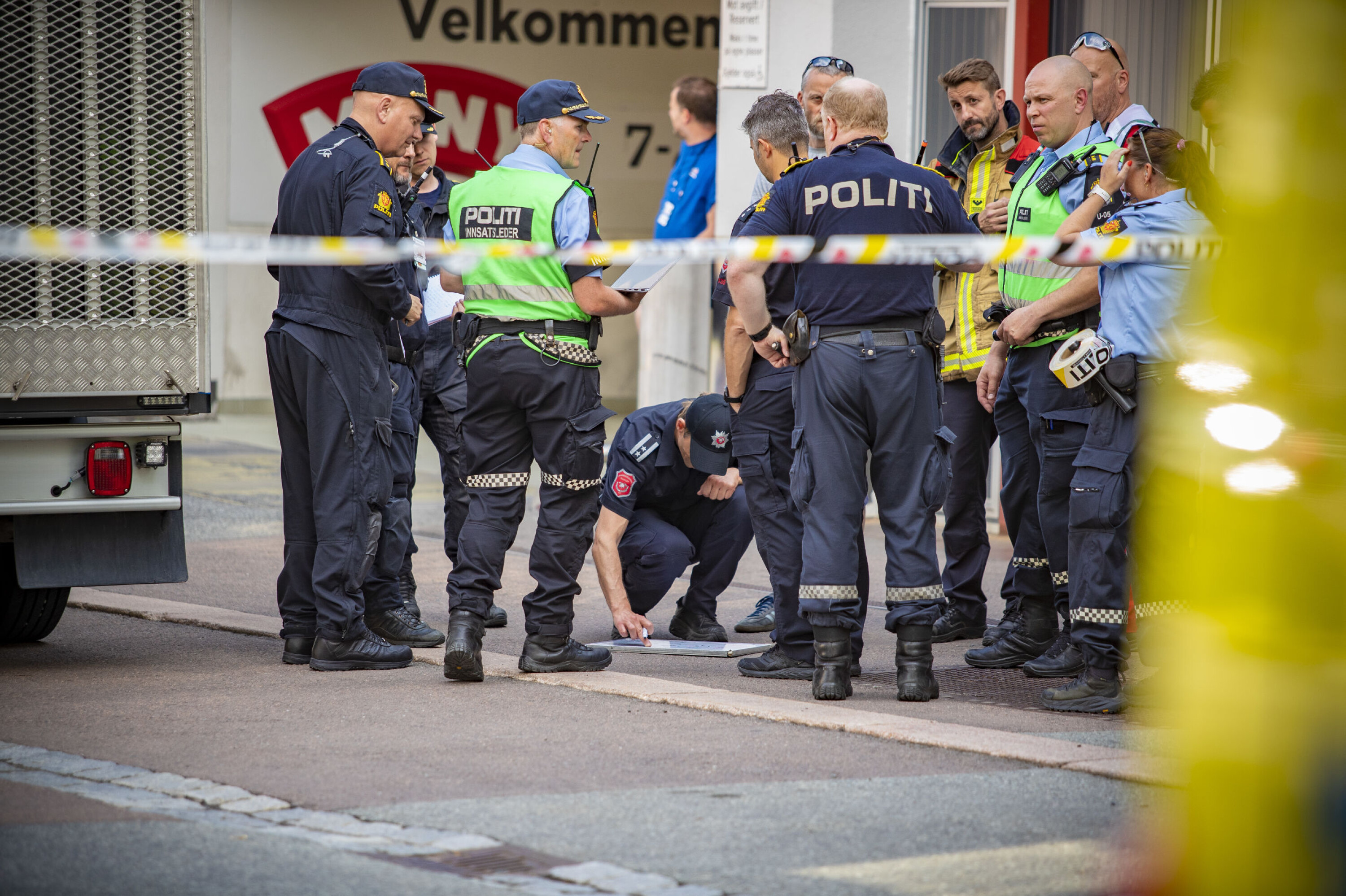 Evakuerte politistasjonen etter funn av brev med mystisk innhold
