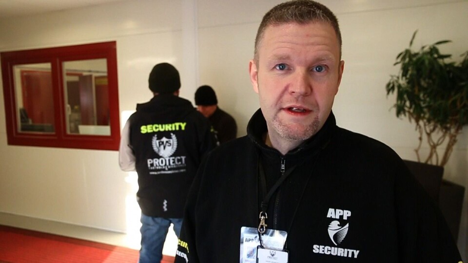 FÅR SKRYT FRA NØDETATENE: - Vi får gode tilbakemeldinger fra blant annet politifolk som har installert våre produkter i hjemmet, sier Cato Johansen i App Security.
