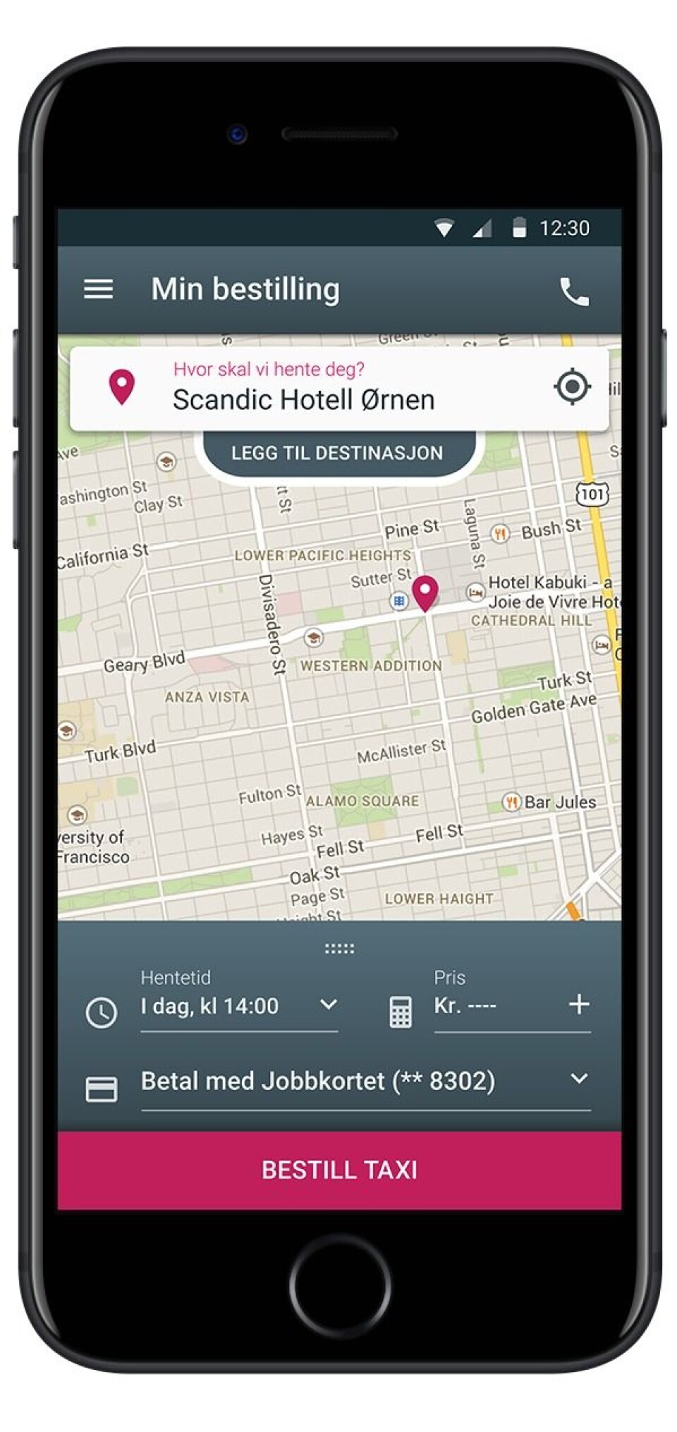 Raskere og billigere taxi med Svippr