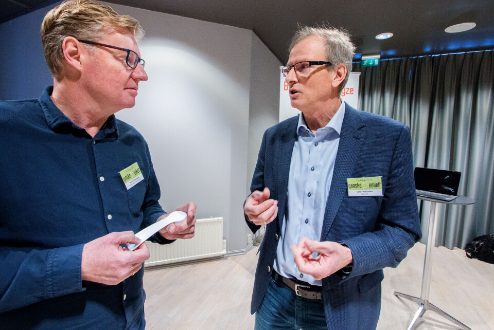 Han var en av flere foredragsholdere som delte sine erfaringer knyttet til CRM i løpet av dagen, og påpeker at Glava er relativt ferske i gamet i forhold til «proffene».
