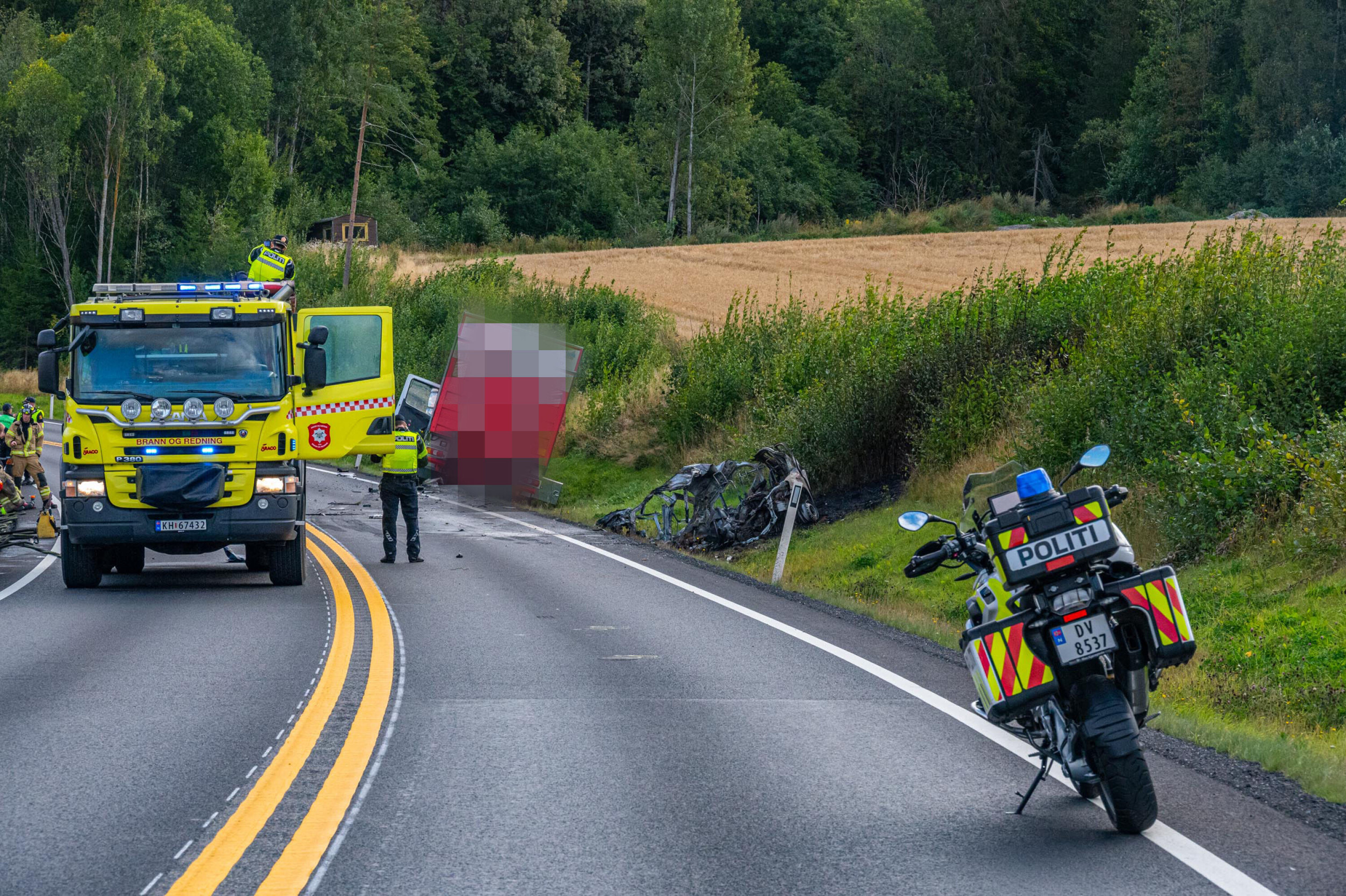 Ulykkesbilen antatt stjålet - vet ikke hvem avdød fører er