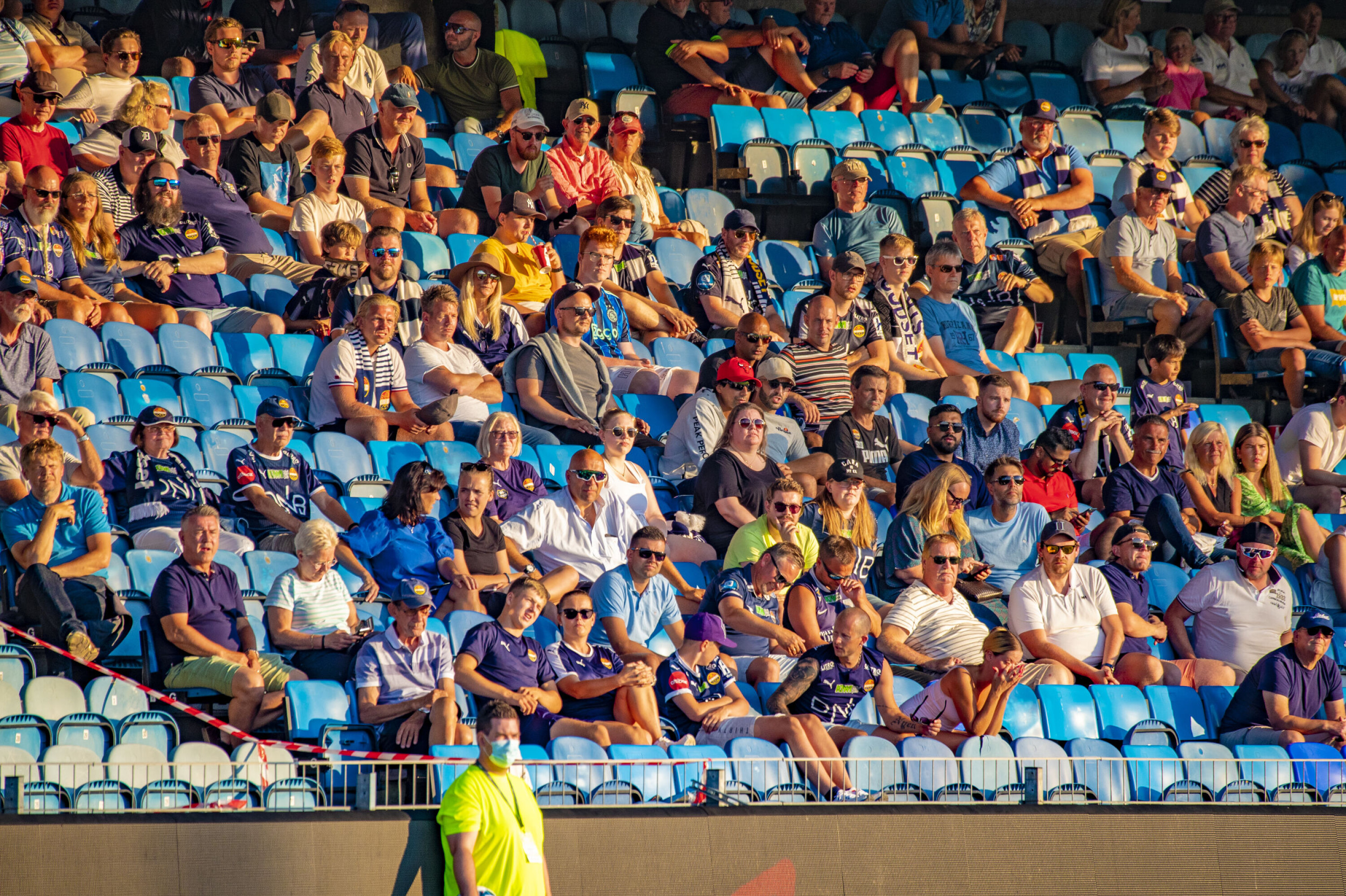 MARIENLYST: Her fra hjemmekamp mot Odd i slutten av juli.