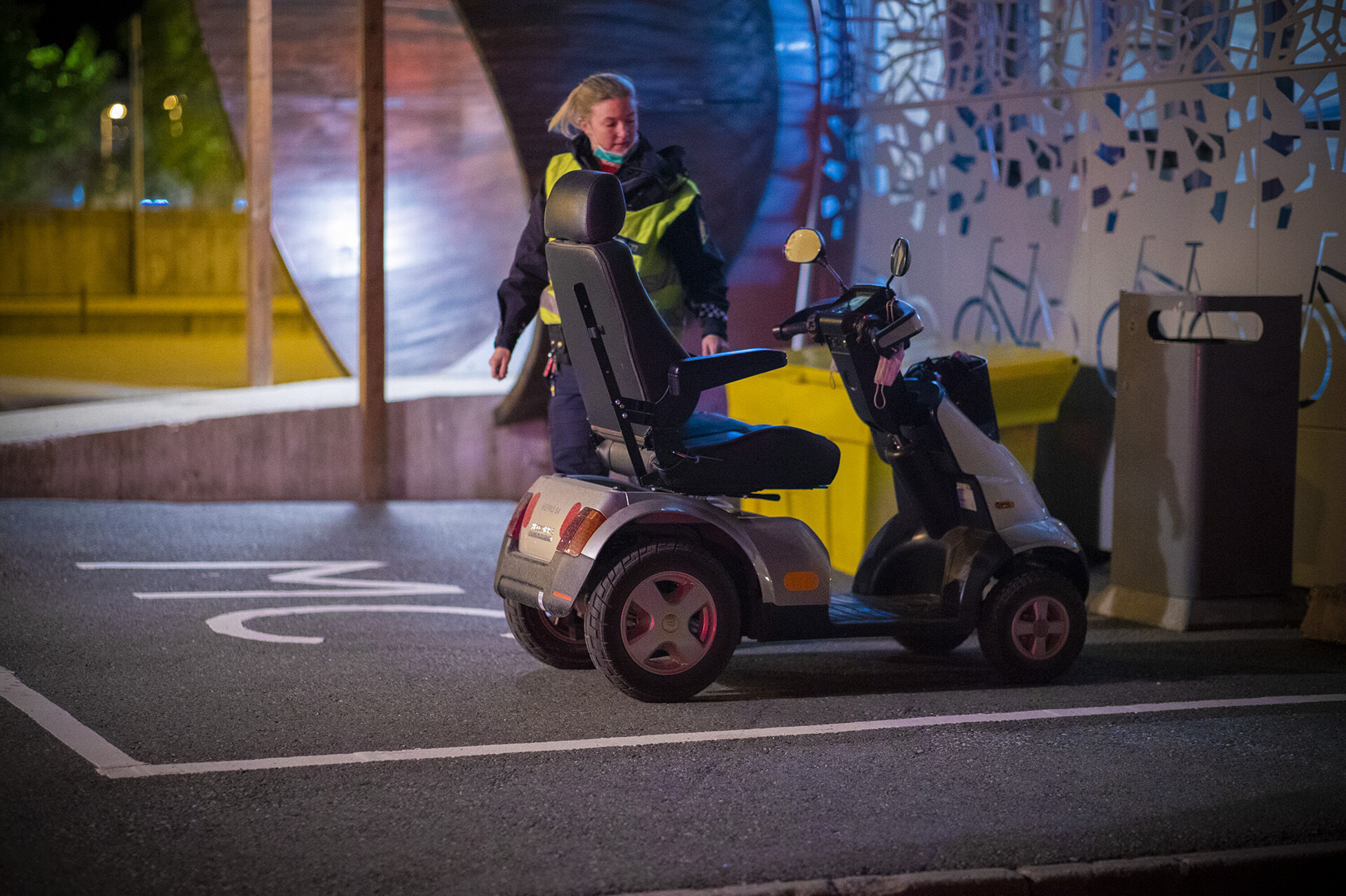 «ULYKKESBILEN»: Denne farkosten skal mannen ha kjørt da det gikk galt.