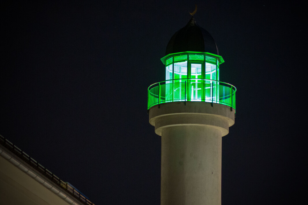 BØNNETÅRN: Her fra minareten fra moskeen på Grønland i Oslo. BØNNETÅRN: Her fra minareten fra moskeen på Grønland i Oslo.