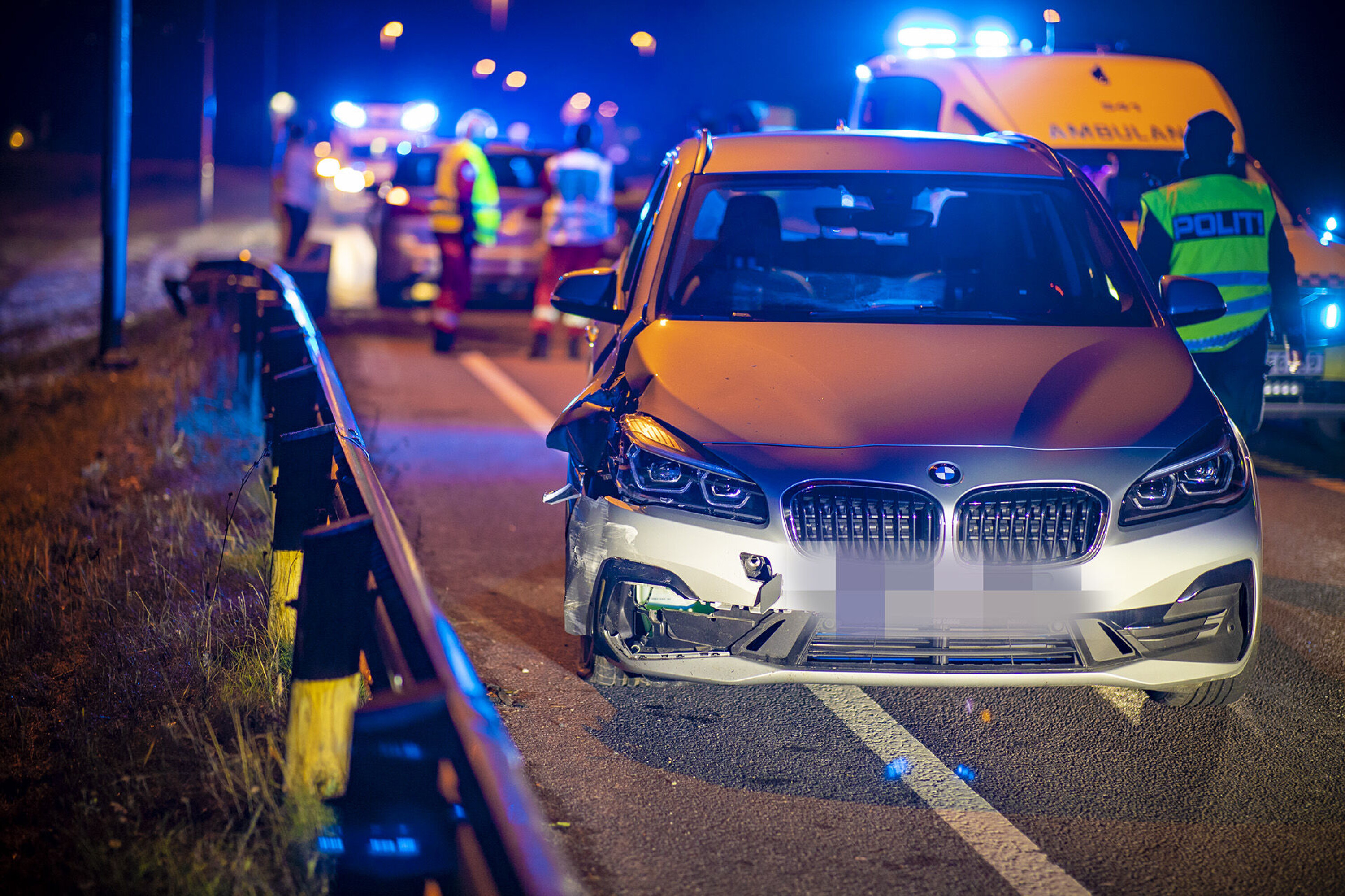 Krasjet i autovernet:- Var uoppmerksom
