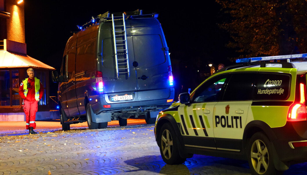 <span class=" italic" data-lab-italic_desktop="italic"><span class=" font-weight-bold" data-lab-font_weight_desktop="font-weight-bold">BOMBEGRUPPA:</span> Spesialressurser fra Oslo ble sendt stedet for å bistå.</span> <span class=" italic" data-lab-italic_desktop="italic"><span class=" font-weight-bold" data-lab-font_weight_desktop="font-weight-bold">BOMBEGRUPPA:</span> Spesialressurser fra Oslo ble sendt stedet for å bistå.</span>