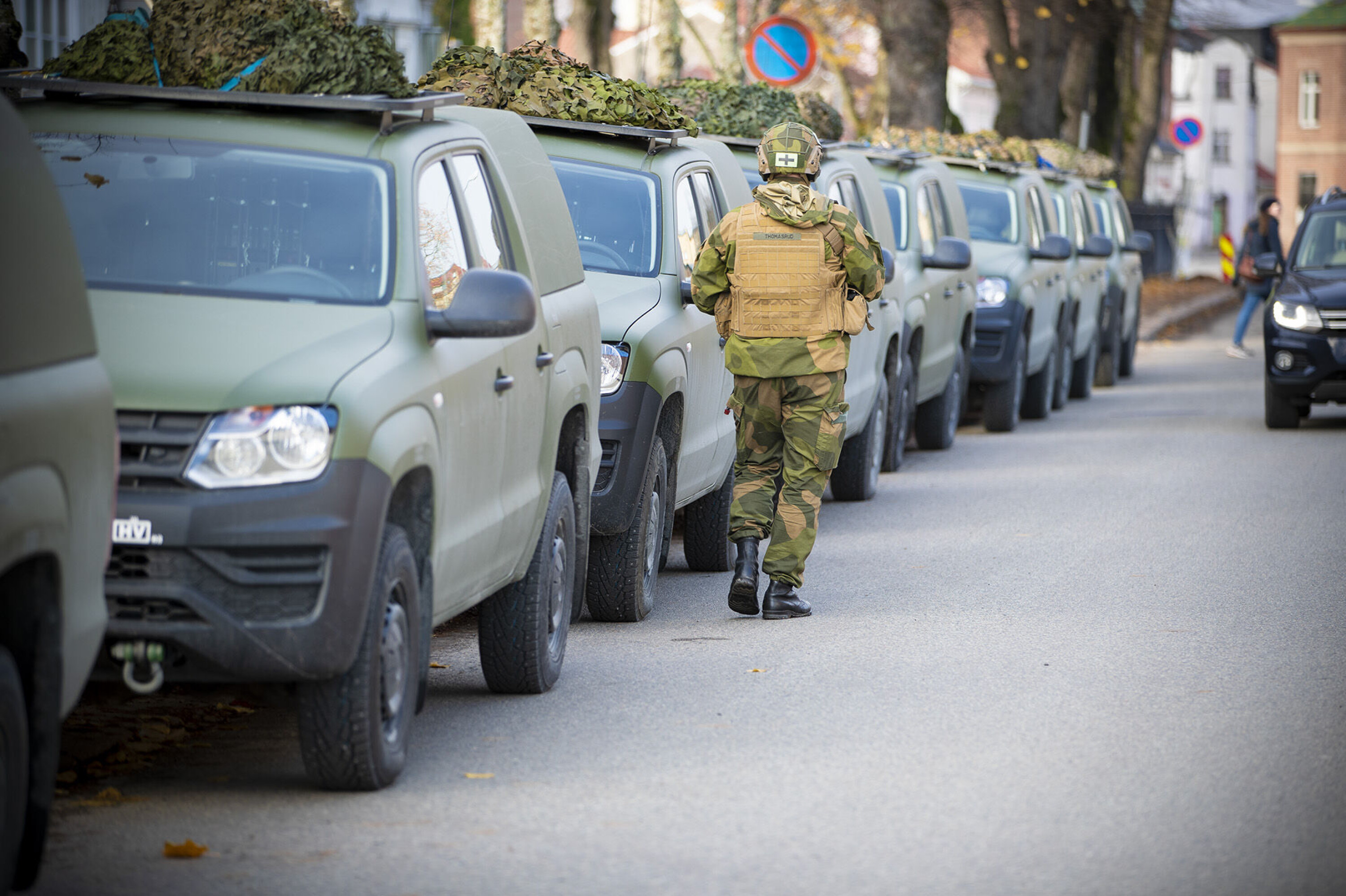 Forsvaret inntok byen under PLIVO-øvelse