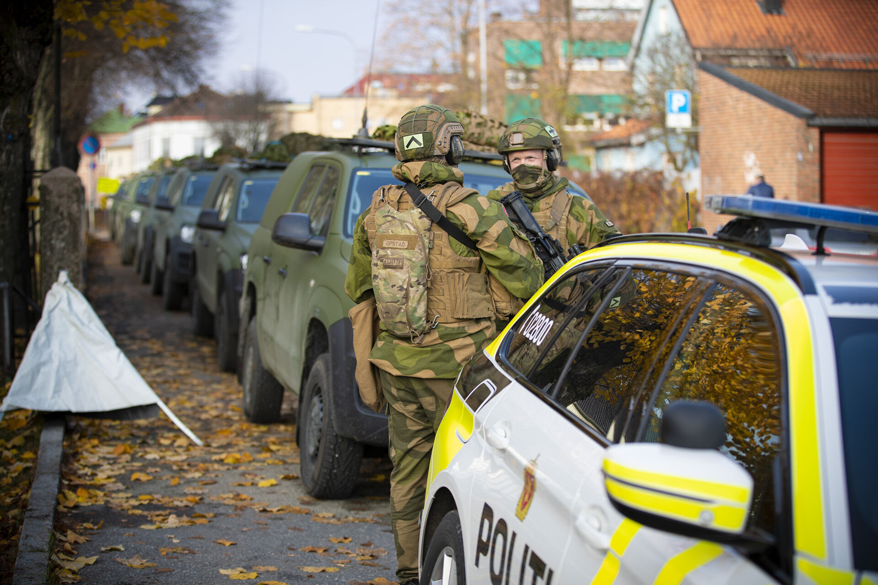 Forsvaret inntok byen under PLIVO-øvelse