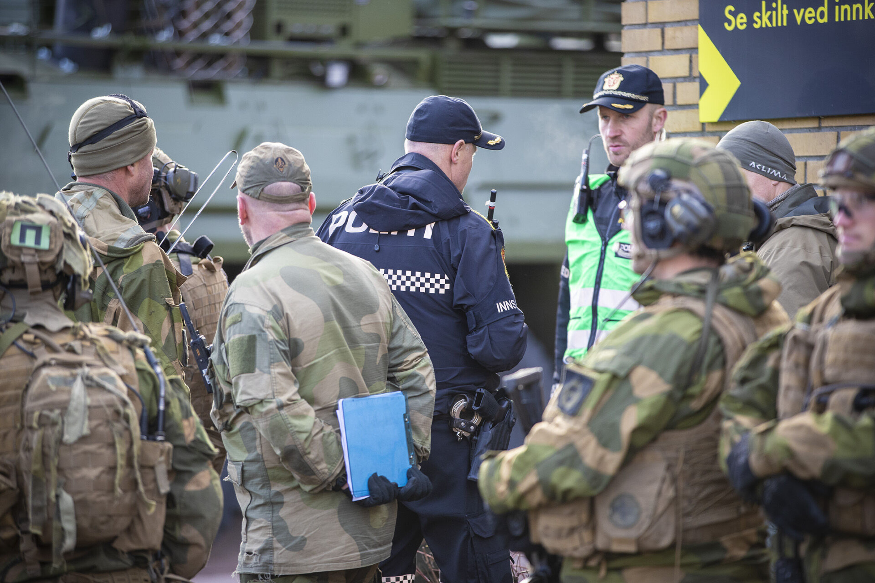 Forsvaret inntok byen under PLIVO-øvelse