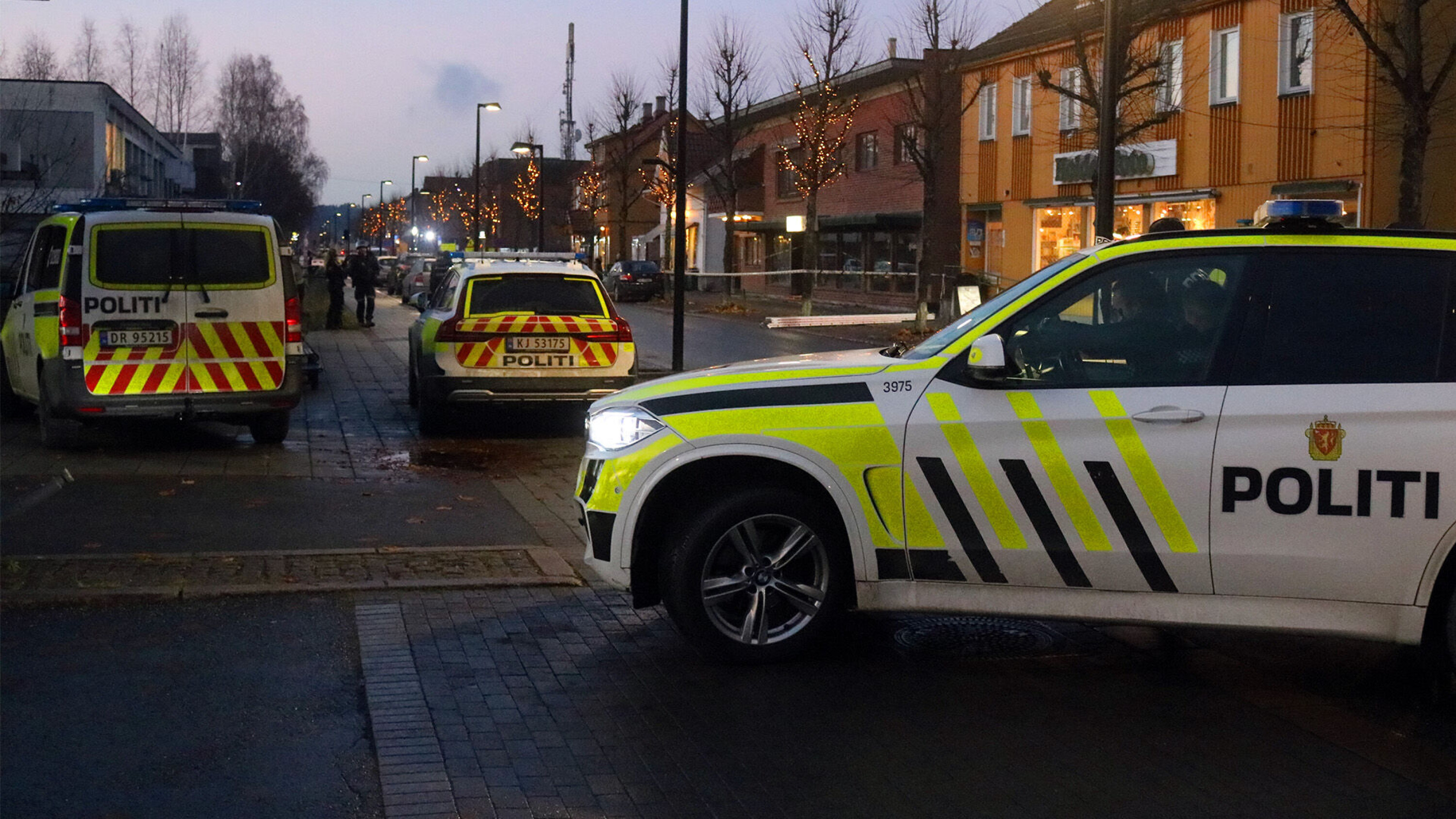 Massiv politiaksjon etter trusselsituasjon med kniv