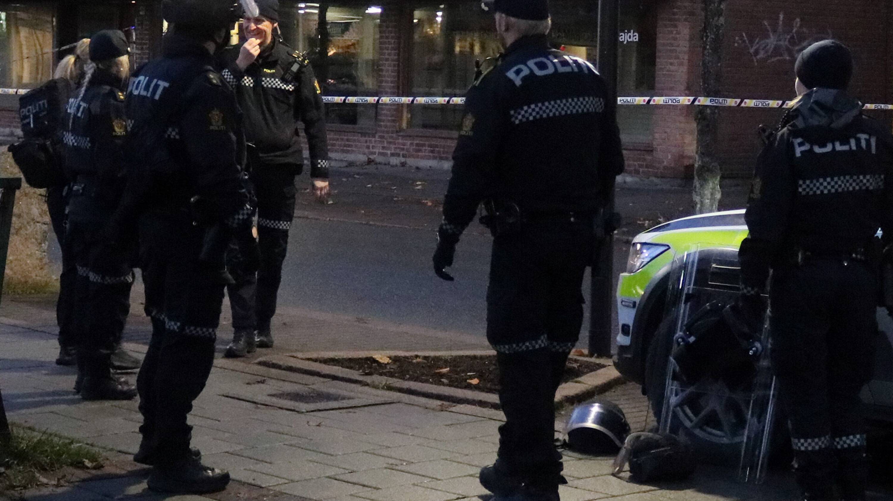Massiv politiaksjon etter trusselsituasjon med kniv