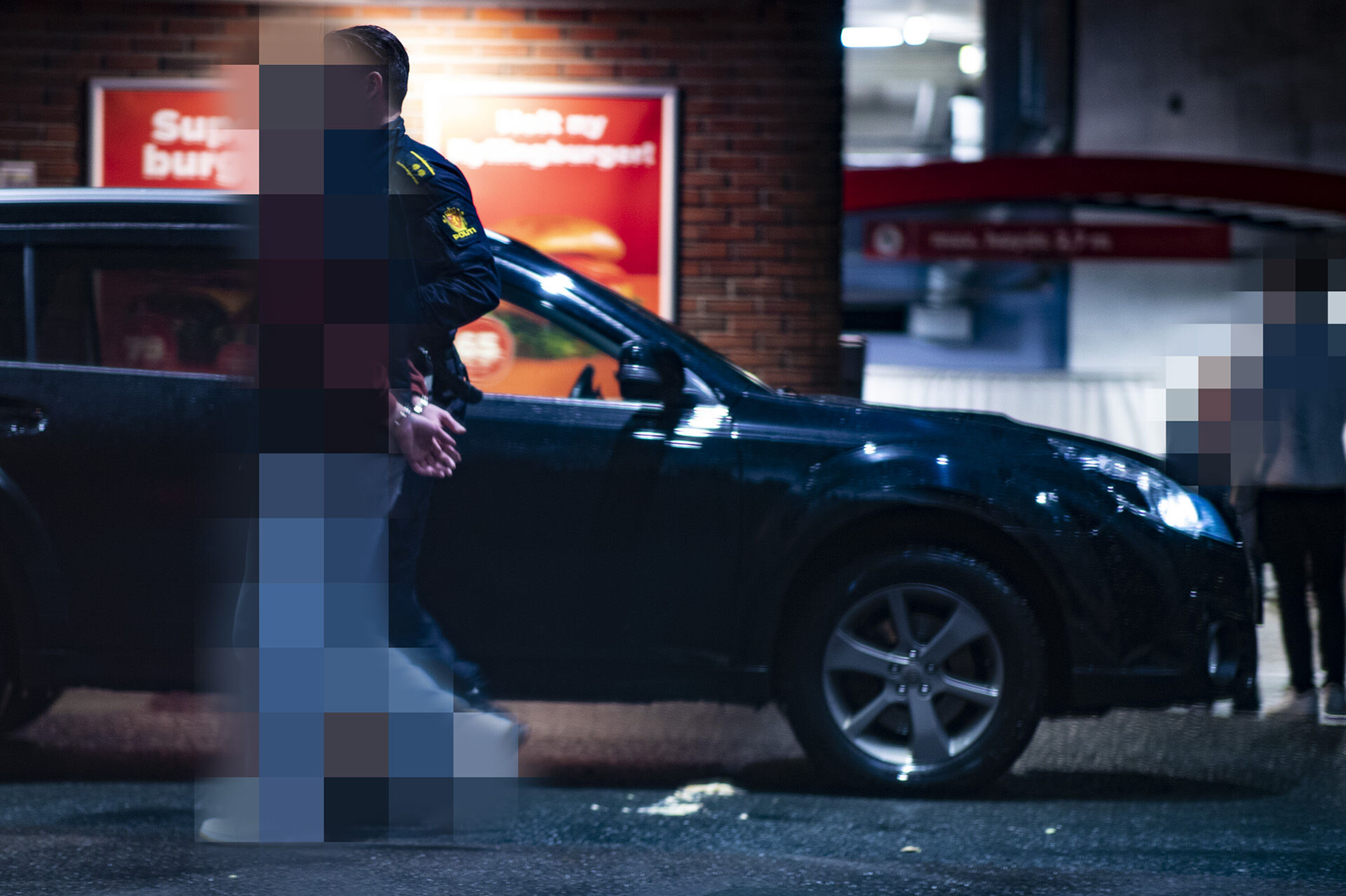 BORTVIST: Tre menn var involvert i slåssing i Erik Børresens Allé.