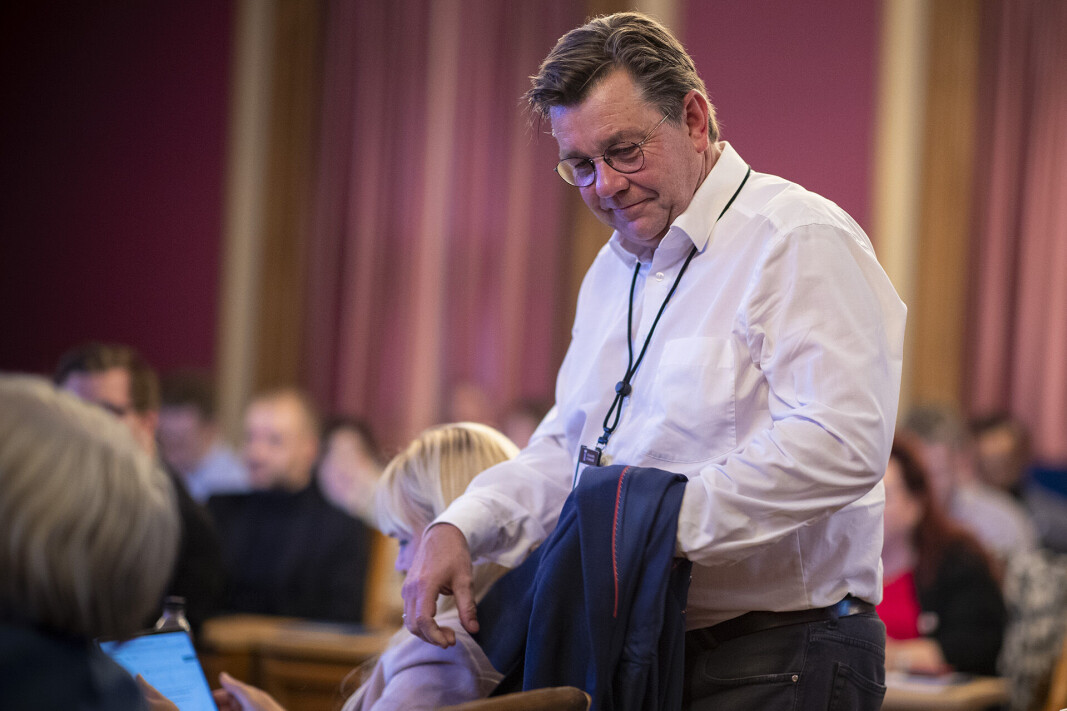 FORLATER KOMMUNESTYRET: Fredrik Haaning blir ikke ordførerkandidat for Høyre i 2023. FORLATER KOMMUNESTYRET: Fredrik Haaning blir ikke ordførerkandidat for Høyre i 2023.