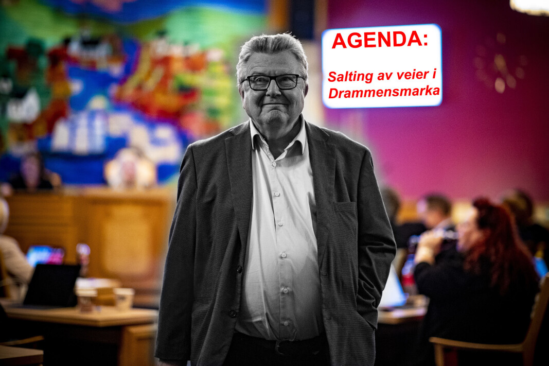 TALTE MILJØETS SAK: Rollene ble snudd på hodet da Frp's Knut Gjerde, som vanligvis ikke er den største miljøprofilen i drammenspolitikken, argumenterte mot det han mente var miljøskadelig politikk fra Miljøpartiet. TALTE MILJØETS SAK: Rollene ble snudd på hodet da Frp's Knut Gjerde, som vanligvis ikke er den største miljøprofilen i drammenspolitikken, argumenterte mot det han mente var miljøskadelig politikk fra Miljøpartiet.