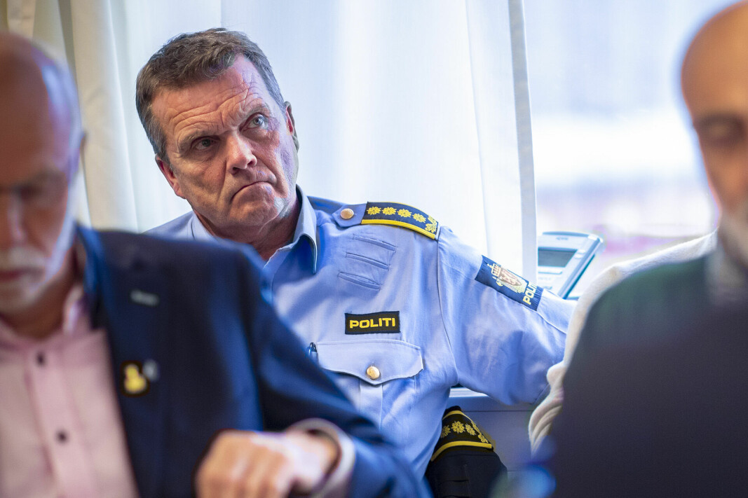 ØYVIND AAS: Politistasjonssjefen i Drammen hylles for sin håndtering av Kongsberg-drapene. Han har nylig også vært mye i media i forbindelse med den tragiske mordbrannen i Svelvik.