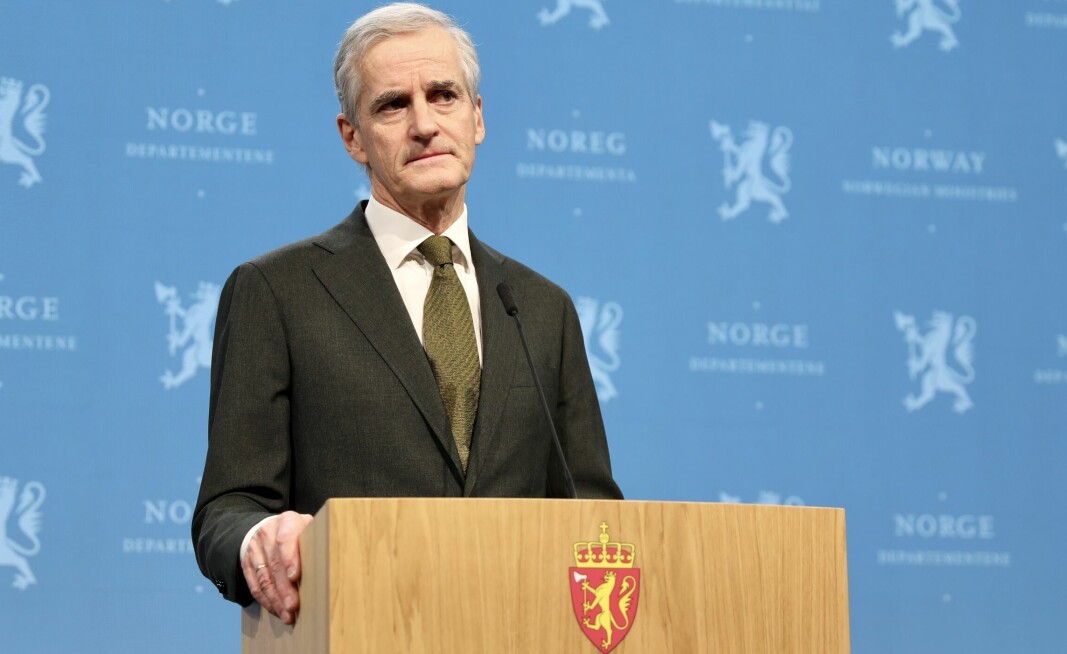 INNFØRTE SKJENKESTOPP: Statsminister Jonas Gahr Støre. Ett av mange tiltak som ødela halve julebordsesongen for utelivsbransjen.