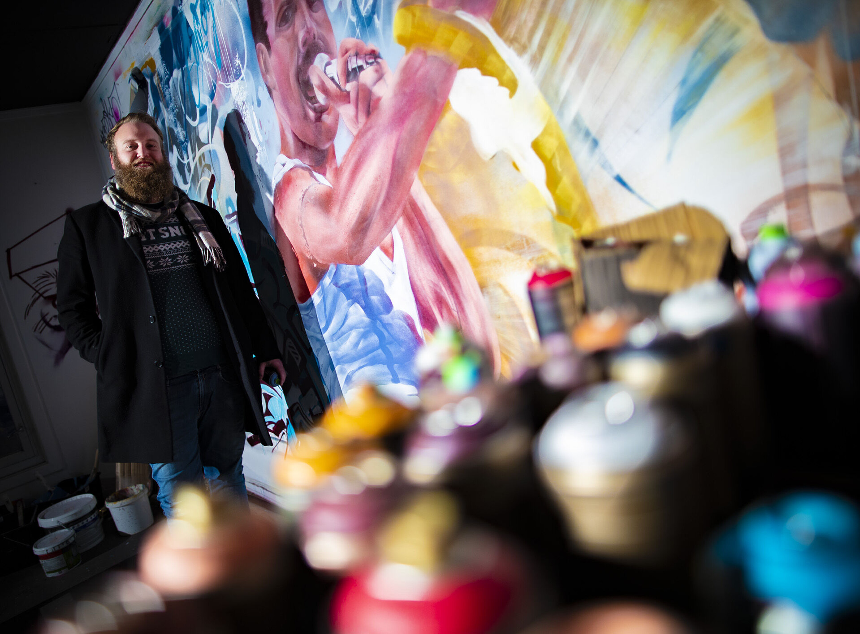 Graffiti-Eric mottok kulturprisen