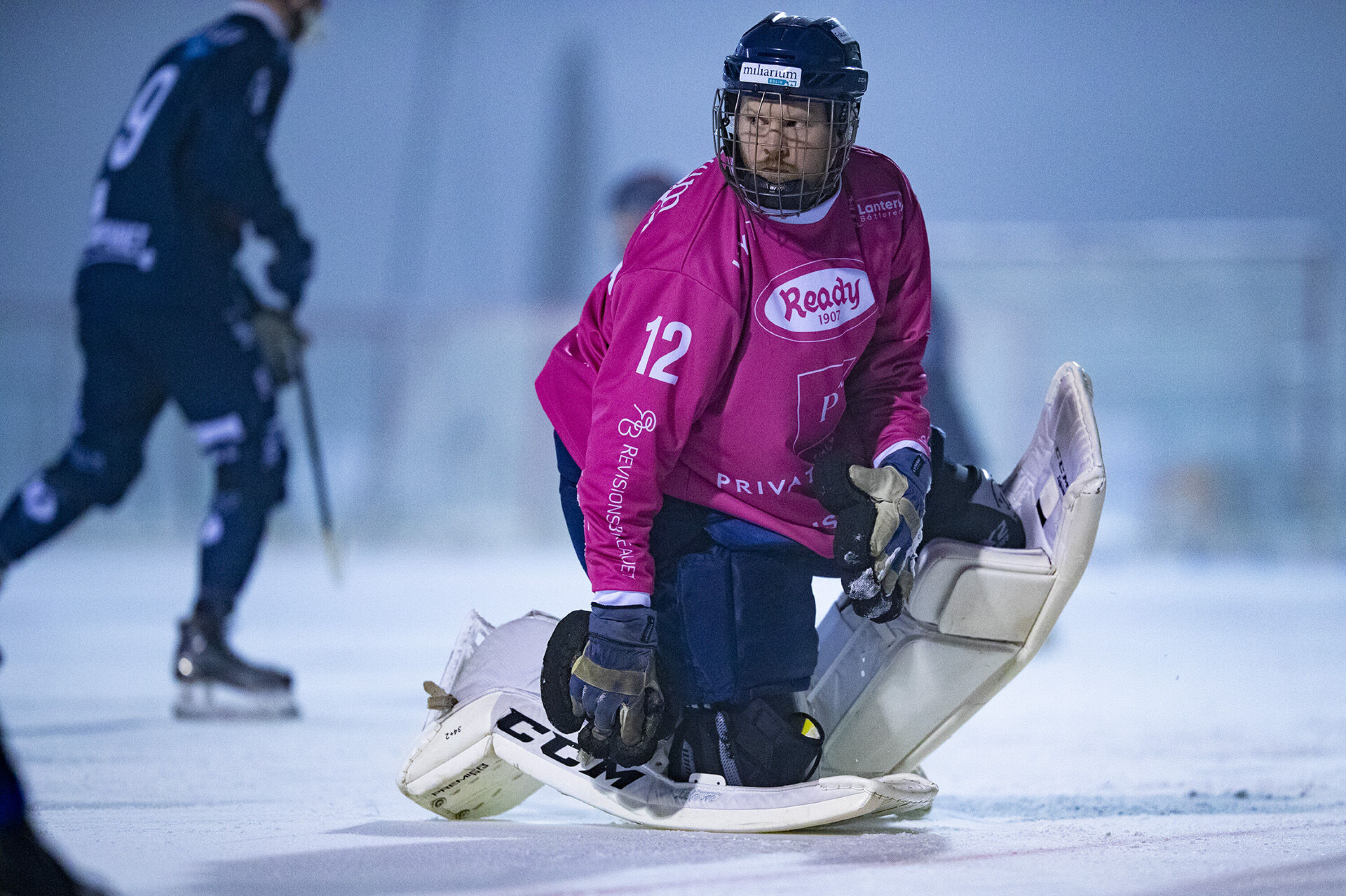 Ready-målvakt Christopher Andersen-Gott fikk flere baklengsmål enn han satte pris på.