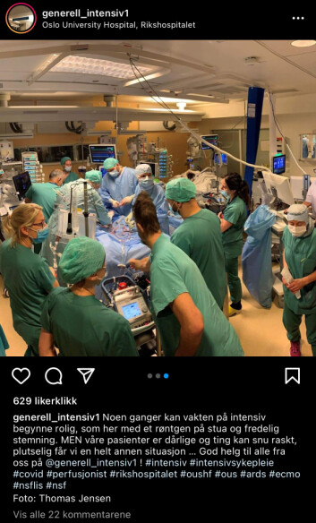 <span class=" italic" data-lab-italic_desktop="italic"><span class=" font-weight-bold" data-lab-font_weight_desktop="font-weight-bold">OPPRINNELIG INNLEGG:</span> Her fra Instagramprofilen til Rikshospitalet.</span> <span class=" italic" data-lab-italic_desktop="italic"><span class=" font-weight-bold" data-lab-font_weight_desktop="font-weight-bold">OPPRINNELIG INNLEGG:</span> Her fra Instagramprofilen til Rikshospitalet.</span>