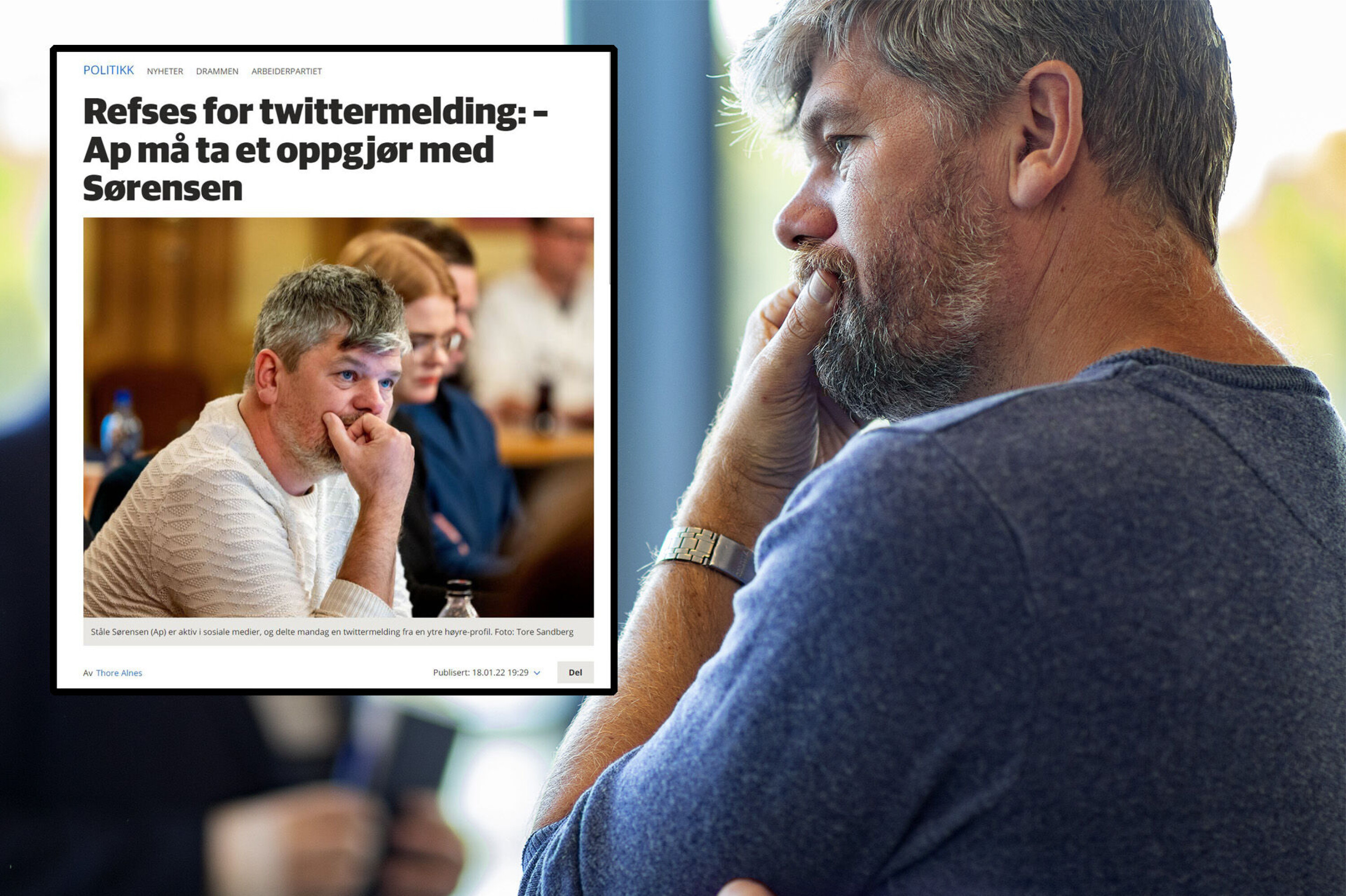 Sørensen om DT-journalistikk: - Et angrep på min integritet