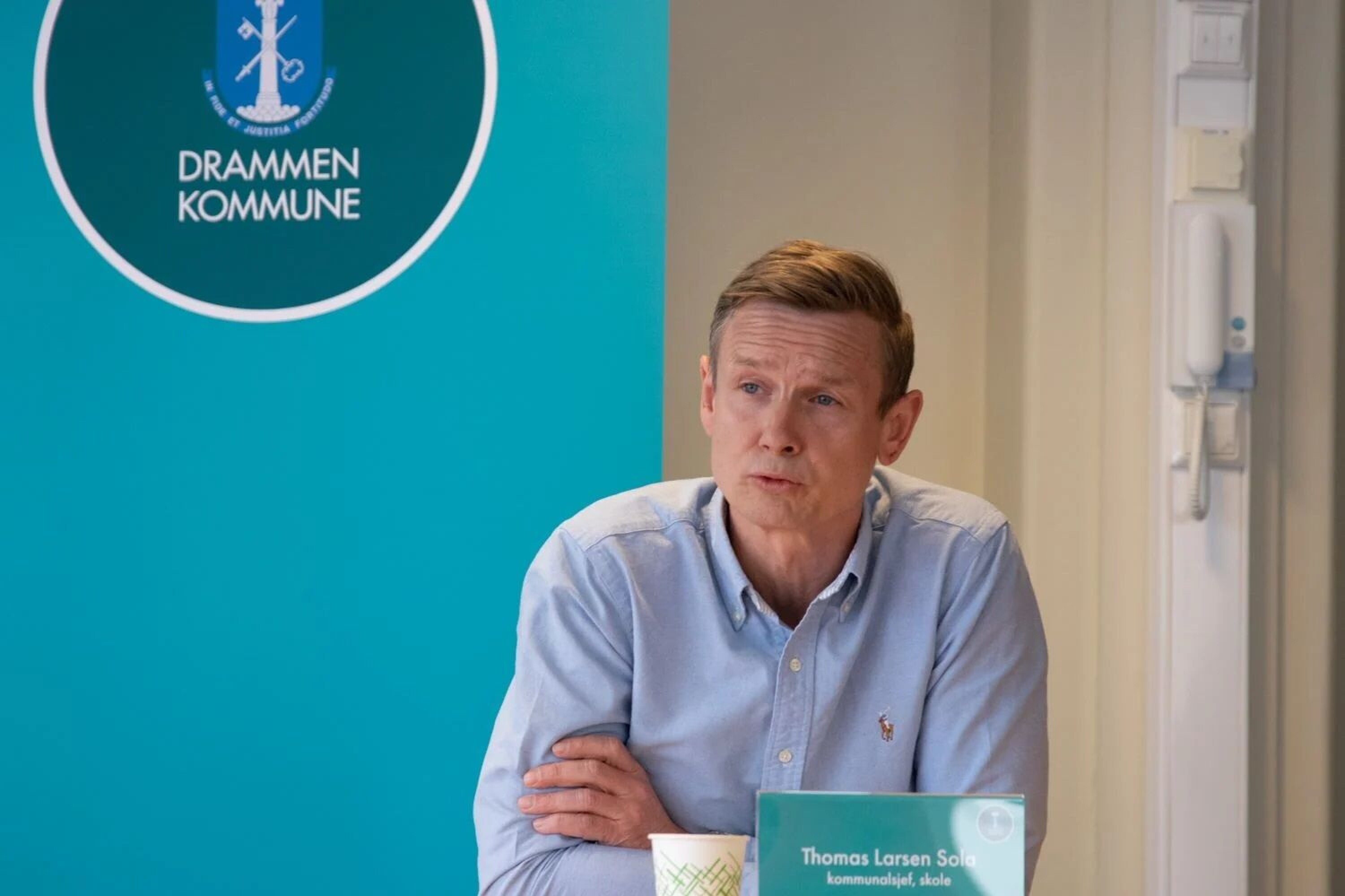 BER FOLK MELDE SEG: Kommunalsjef Thomas Larsen Sola.