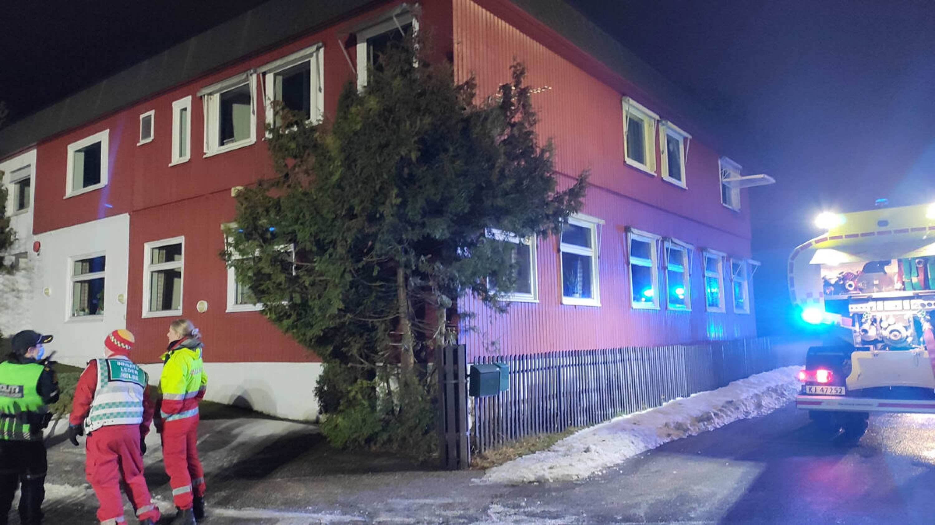 Tente på skap - store skader på institusjon