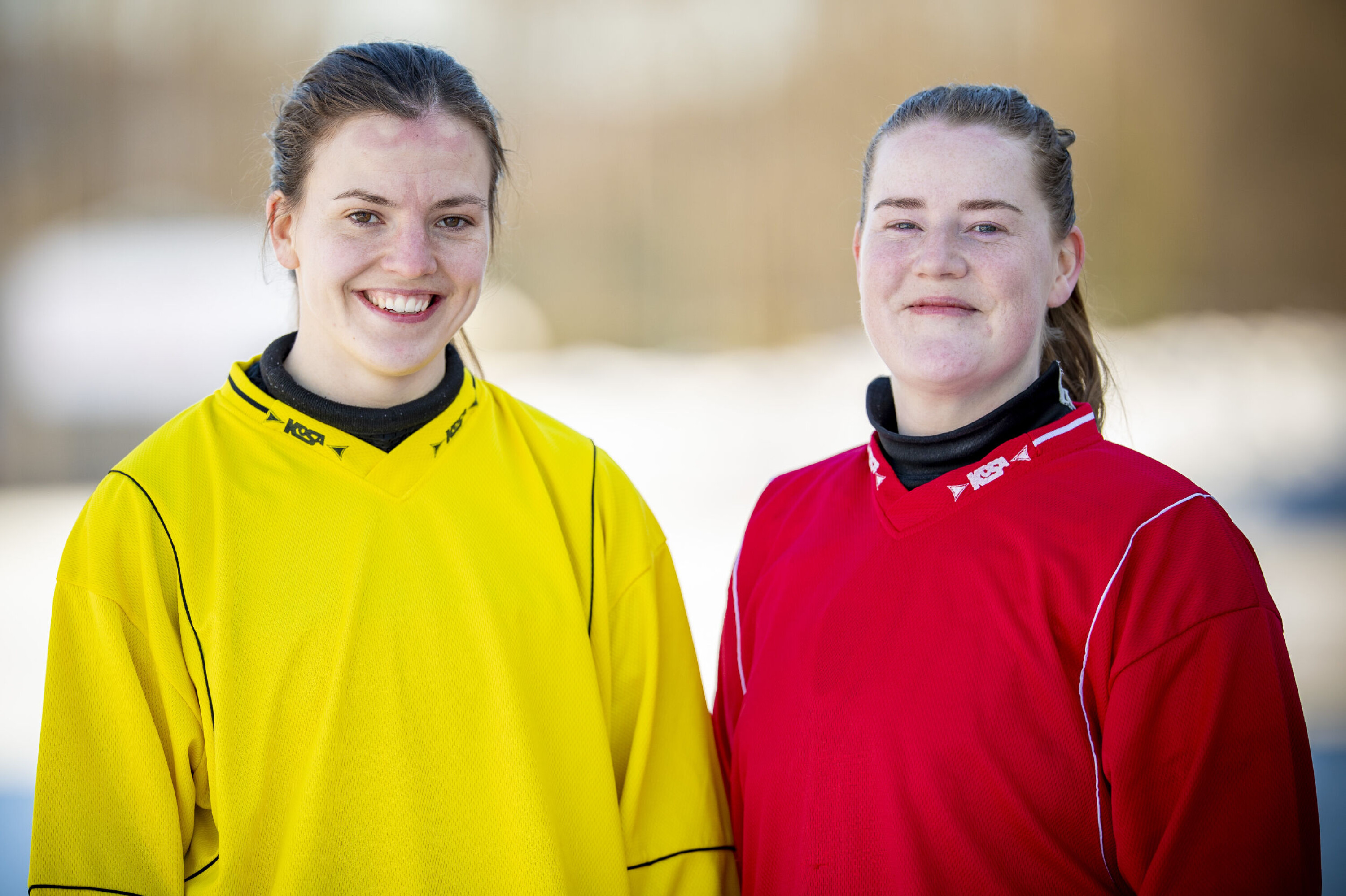 LOKALE SØLVINNERE: Lene Aamodt (t.v.) og Ruth Eline Borge.