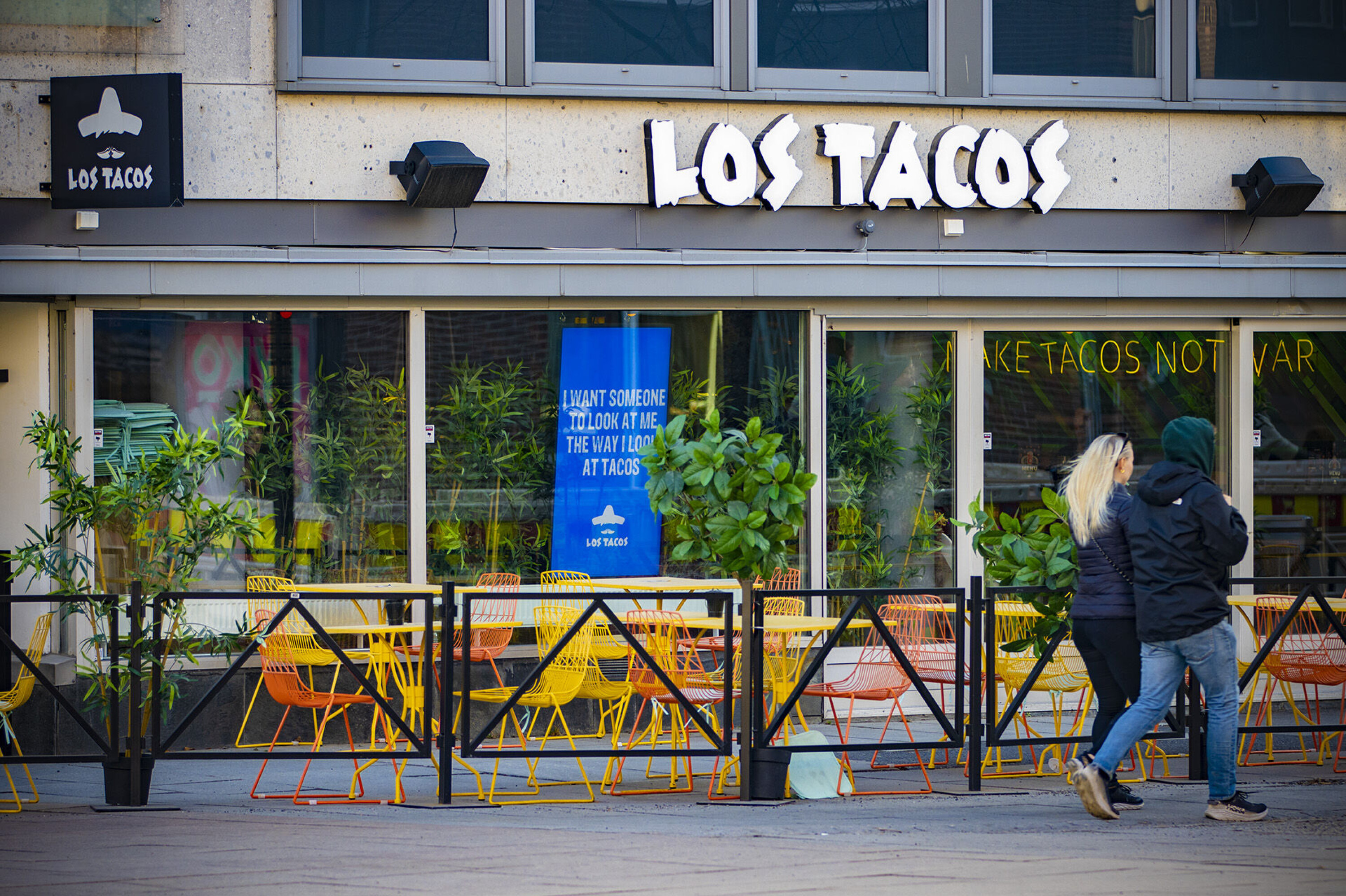 BRØT SKJENKEBESTEMMELSE: Los Tacos fikk «gult kort» av skjenkekontrollørene for to uker siden.