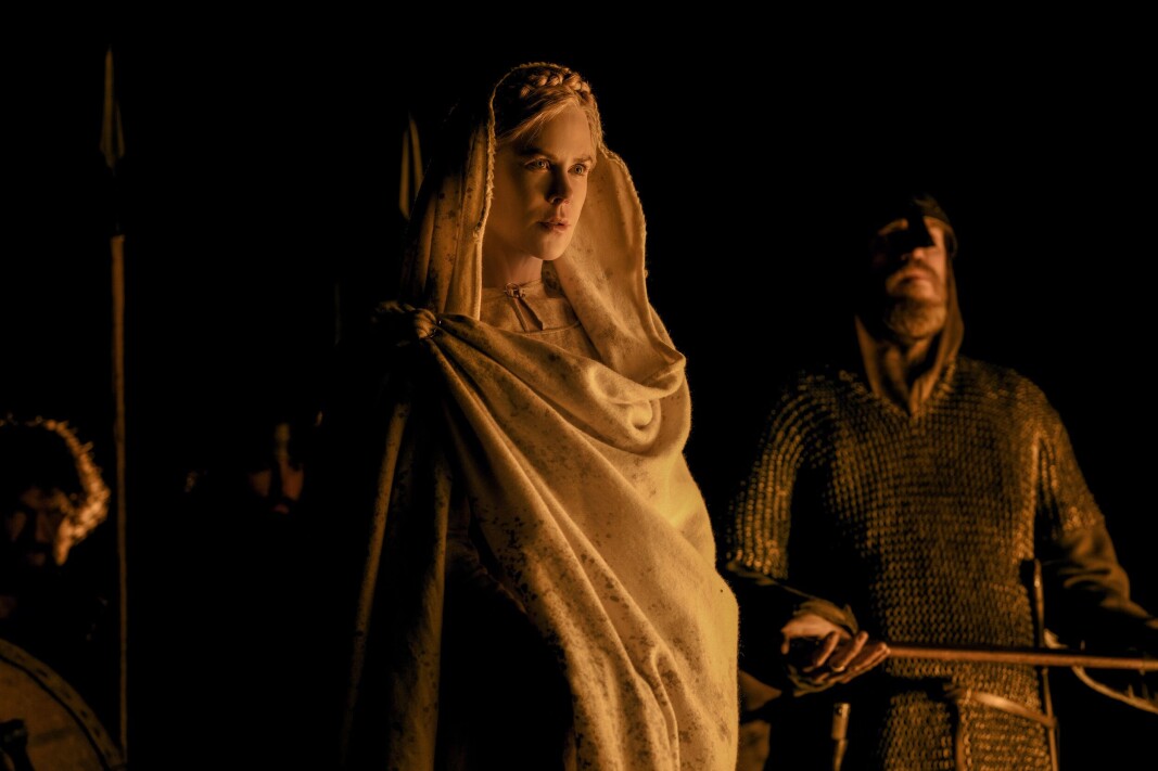 <span class=" italic" data-lab-italic_desktop="italic">Nicole Kidman går fra å spille konen til Alexander Skarsgård i tv-serien «Big Little Lies» til å spille moren hans Gudrún i «The Northman»</span> <span class=" italic" data-lab-italic_desktop="italic">Nicole Kidman går fra å spille konen til Alexander Skarsgård i tv-serien «Big Little Lies» til å spille moren hans Gudrún i «The Northman»</span>