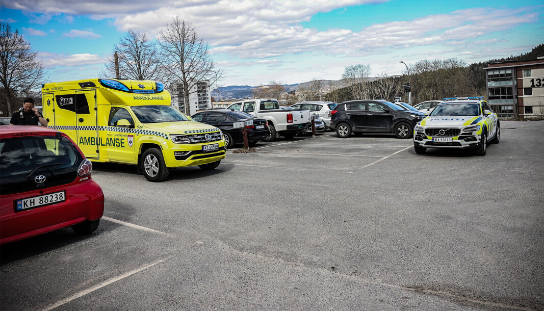 ÅSTEDET: Det var her på denne parkeringsplassen at voldsepisoden fant sted. ÅSTEDET: Det var her på denne parkeringsplassen at voldsepisoden fant sted.