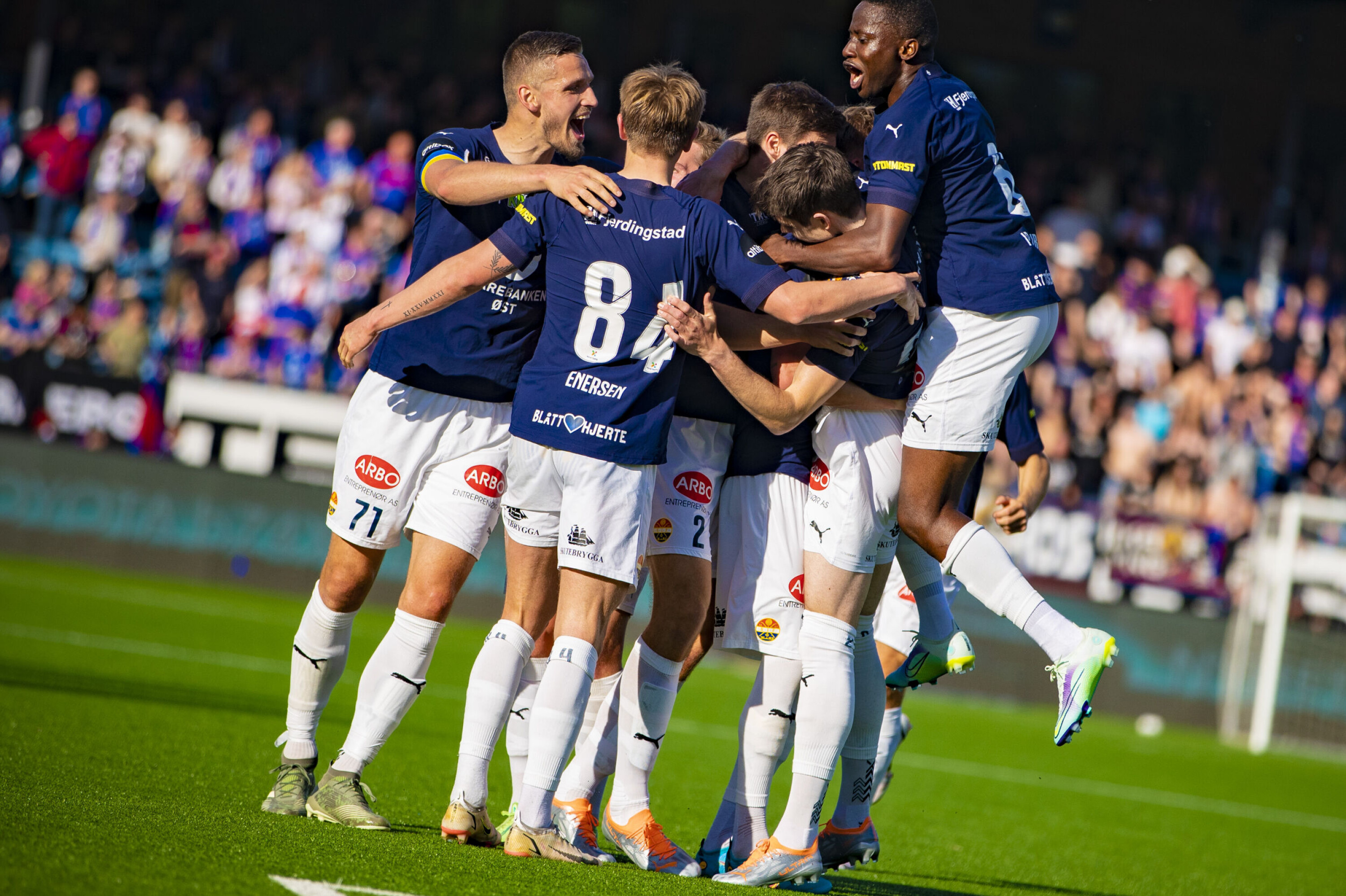 Godset med ny trepoenger - scoret tre mål på fire minutter