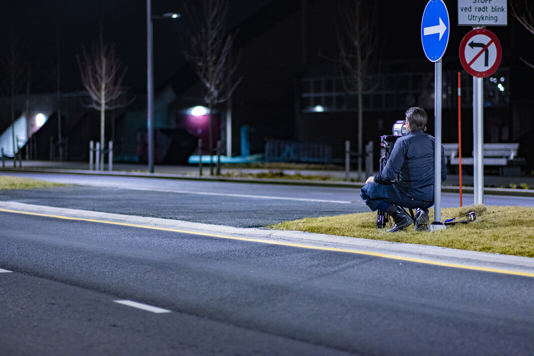 UTSATT STREKNING: Her fra en tidligere laserkontroll i Bjørnstjerne Bjørnsons gate, hvor det er 50 km/t-sone. UTSATT STREKNING: Her fra en tidligere laserkontroll i Bjørnstjerne Bjørnsons gate, hvor det er 50 km/t-sone.
