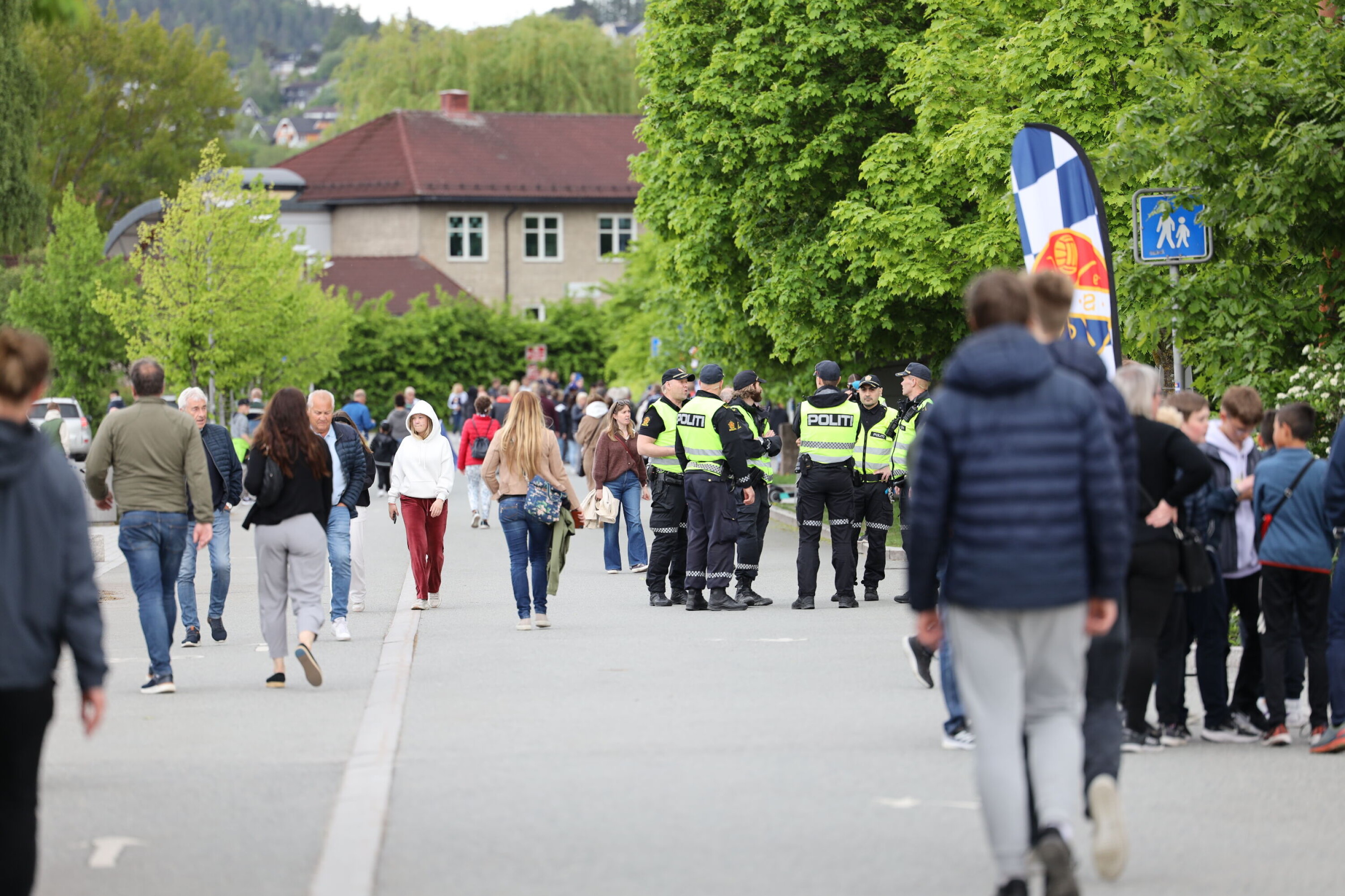 Supporterbråk før kampen