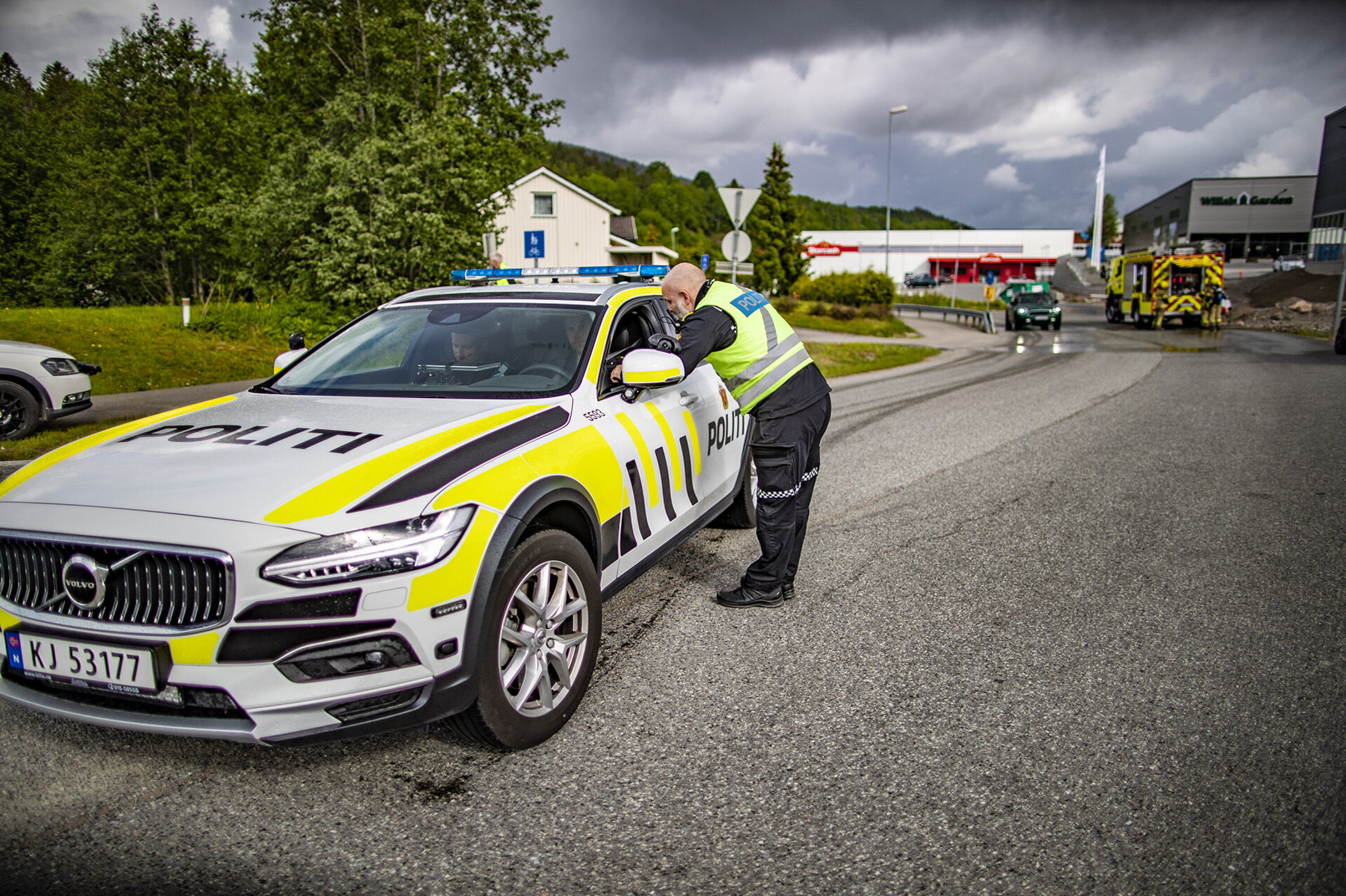 Flere patruljer var i aksjon i området