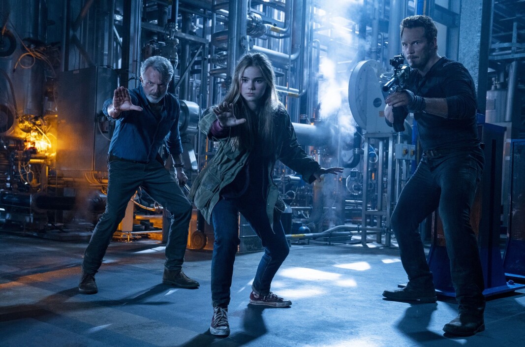 <span class=" italic" data-lab-italic_desktop="italic">Tre generasjoner samlet med ringreven Sam Neill, nykommer Isabella Sermon og joviale Chris Pratt</span> <span class=" italic" data-lab-italic_desktop="italic">Tre generasjoner samlet med ringreven Sam Neill, nykommer Isabella Sermon og joviale Chris Pratt</span>