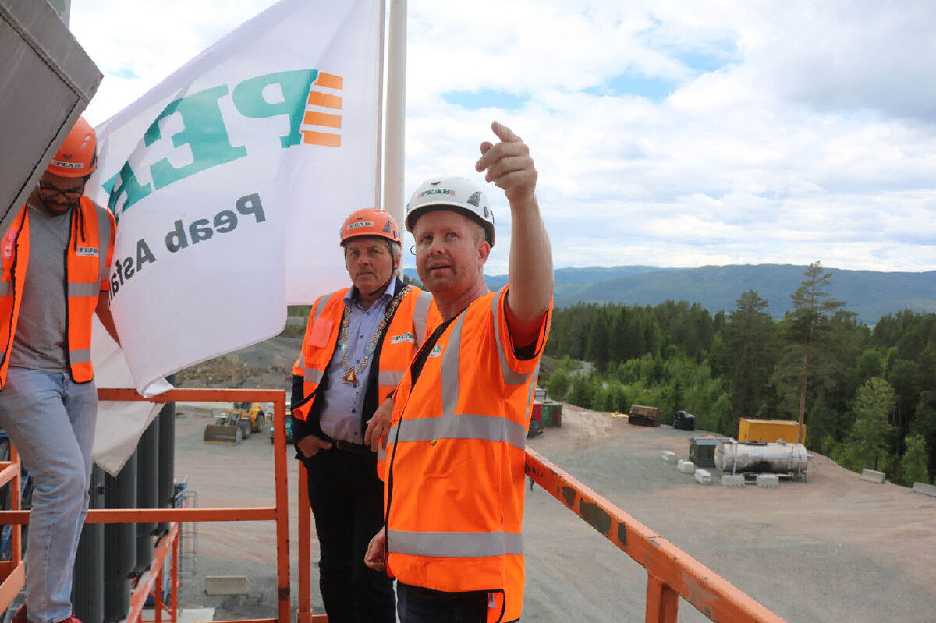 15 meter over bakkenivå er det god utsikt og flere tekniske løsninger å se på.