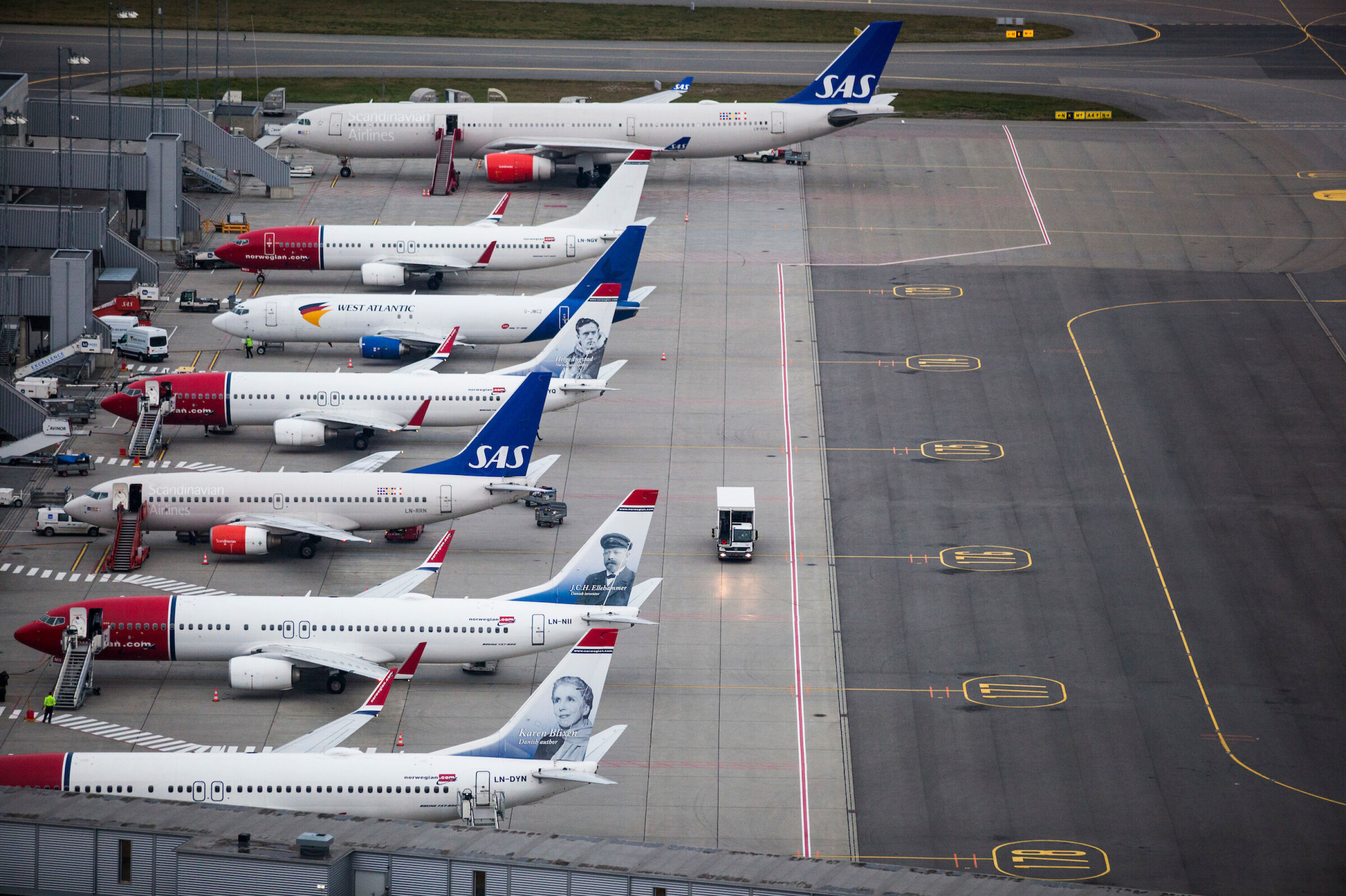 Fare for flyplass-streik i Norge