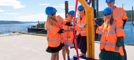 - Markerer starten på en ny æra for Drammen havn