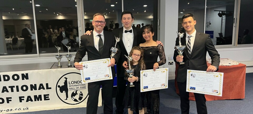 Lokale kampsport-instruktører mottok hederspriser i London
