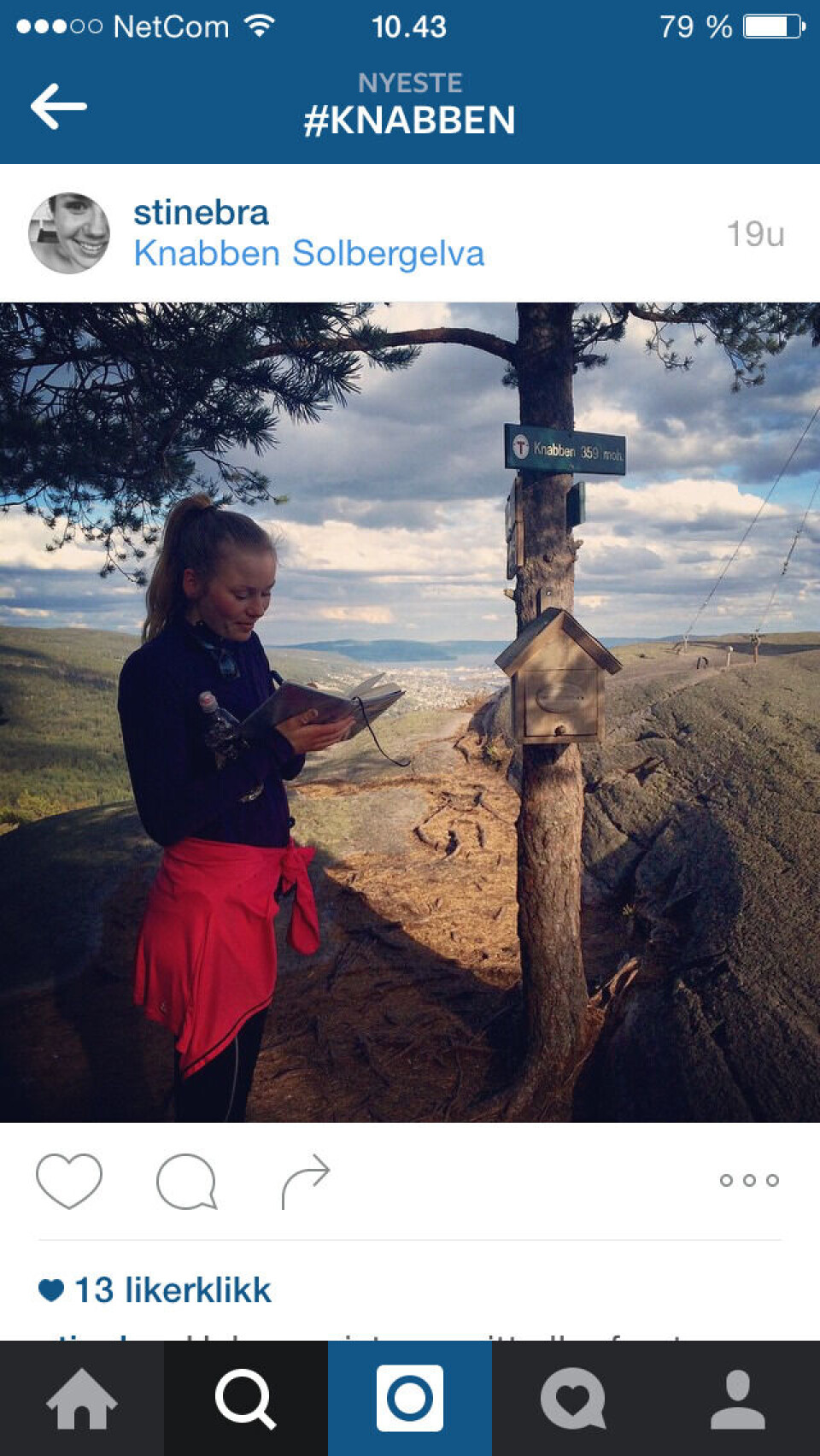 FOTO: Instagrambruker, Stinebra