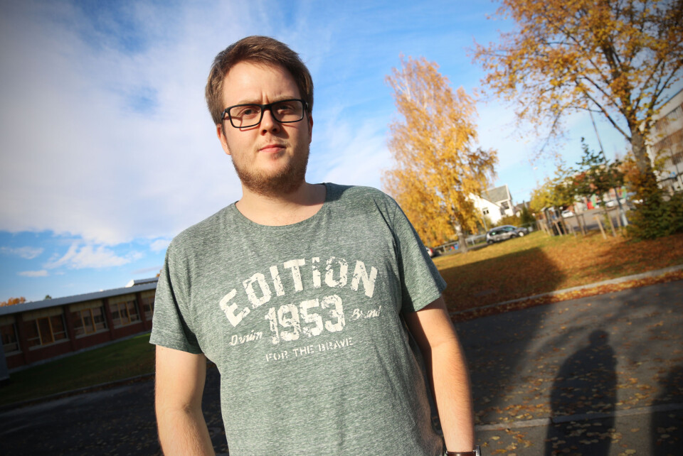 SKUFFET: Magnus Weggesrud, gruppeleder i Nedre Eiker Senterparti håper budsjettsamlingen blir i Krokstadelva, slik som planlagt.FOTO: VEGARD M. AAS / DRM24