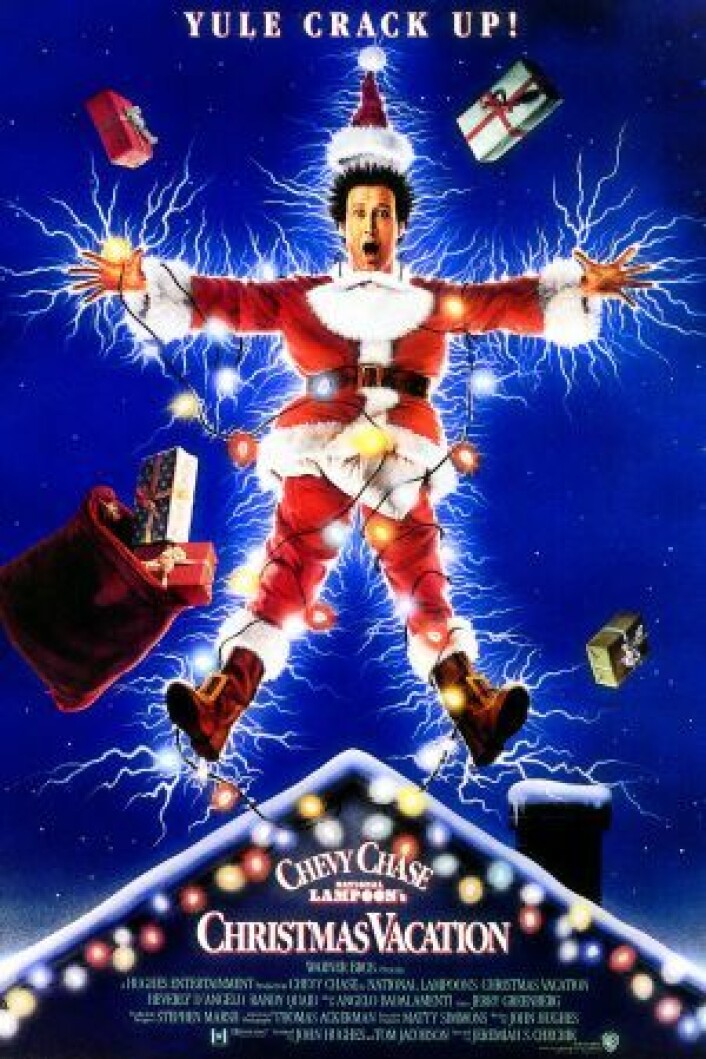 CHRISTMAS VACATION (HJELP DET ER JULEFERIE) (USA 1989) Regi: Jeremiah S. Chechik. Roller: ChevyChase, BerverlyD`Angelo, Juliette Lewisog Randy Quaid. CHRISTMAS VACATION (HJELP DET ER JULEFERIE) (USA 1989) Regi: Jeremiah S. Chechik. Roller: ChevyChase, BerverlyD`Angelo, Juliette Lewisog Randy Quaid.