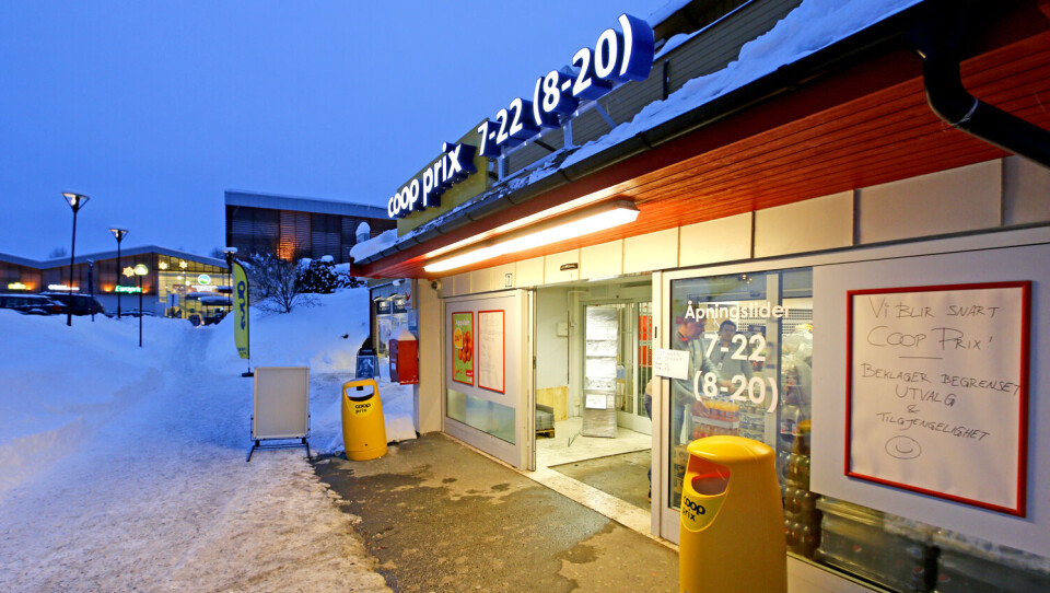NYÅPNING ONSDAG: Coop Prix overtar for Rimi på Konnerud.ALLE FOTO: ALEXANDER JANSEN / DRM24
