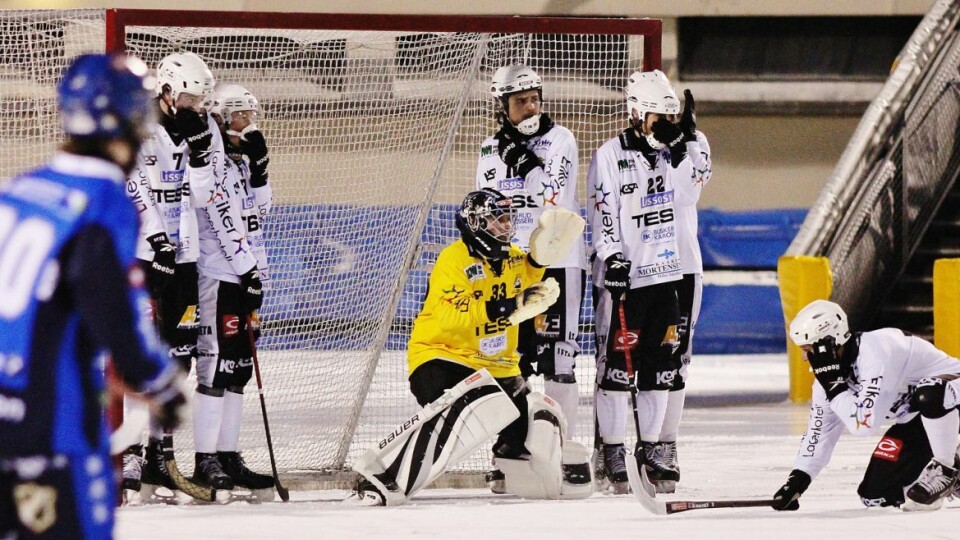 KLASSESPILL: SSK-keeper Stian Østvold vartet opp med eminent keeperspill.
