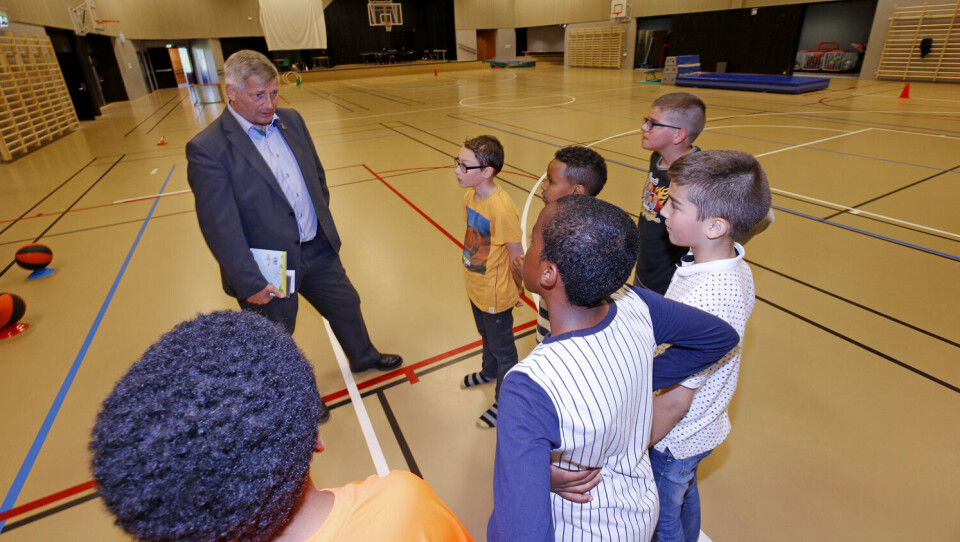 I GALTERUDHALLEN: Over 2.700 barne og unge benyttet seg av tilbudet i fjor.