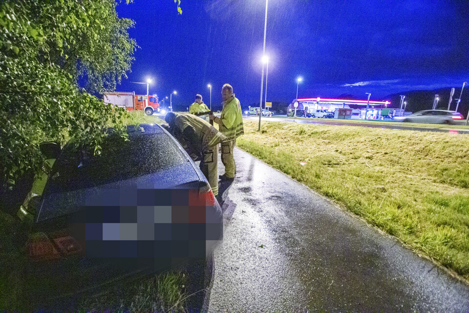 Mistenkt for ruskjøring i høy fart etter utforkjøring
