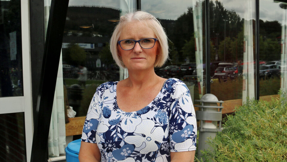 IMPONERT: Svanhild Sollid, pedagogisk rådgiver i en av de private barnehagene i Drammen, for første gang på kommunens årlige kickoff.