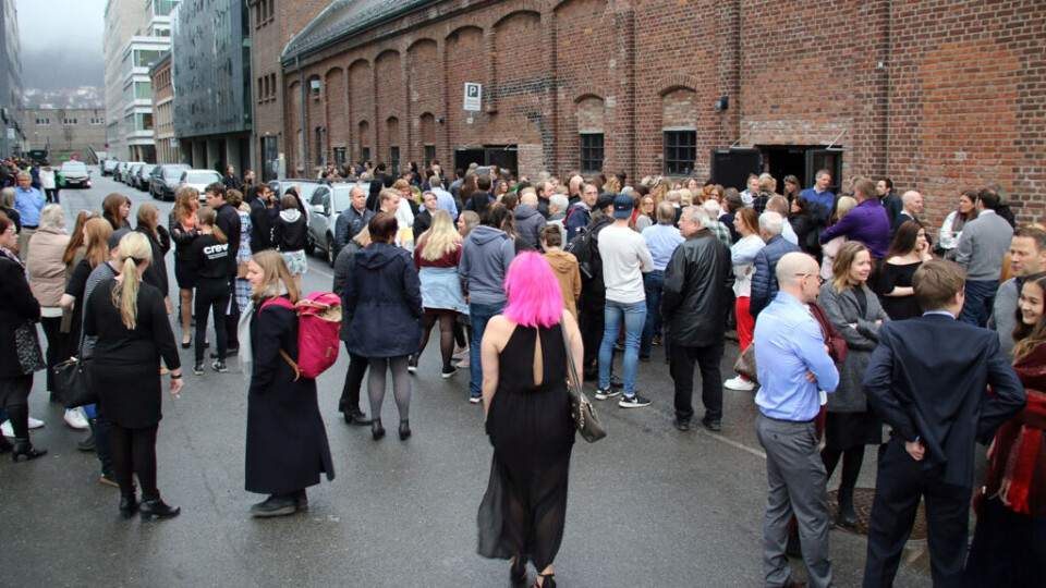 TYNT: Det var ytterst sparsomt med folk på folkemøtet om Buskerudbypakke 2 på rådhuset tirsdag. Kun seks såkalt «vanlige folk» var møtt opp i tillegg til politikere og administrative ledere.