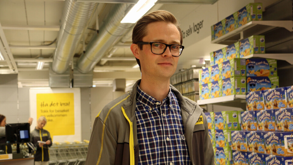 FORNØYD: Norgessjef i Rusta Erlend Kramer