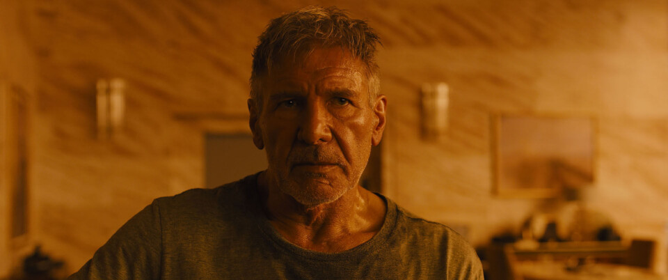 Harrison Ford gjentar sin ikoniske rolle som Rick Deckard, er like sjarmerende og like fullt en boksesekk for replicantene denne gangen også.